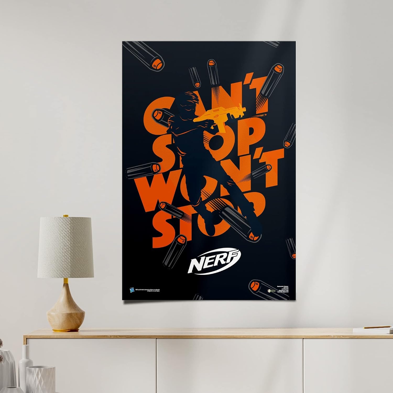image:imageDesert Cactus Nerf Poster 24 x 36 inch Wall Decor 1Design 3