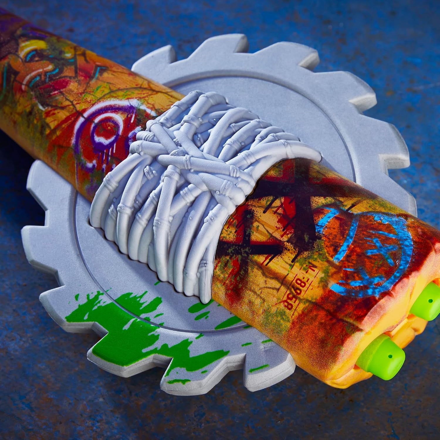 image:imageNerf Zombie Strikeout Dart Blaster 8 Nerf Elite Darts Foam Blade Pull Back Priming Outdoor Games Ages 8 Amazon ExclusiveZombie Strikeout
