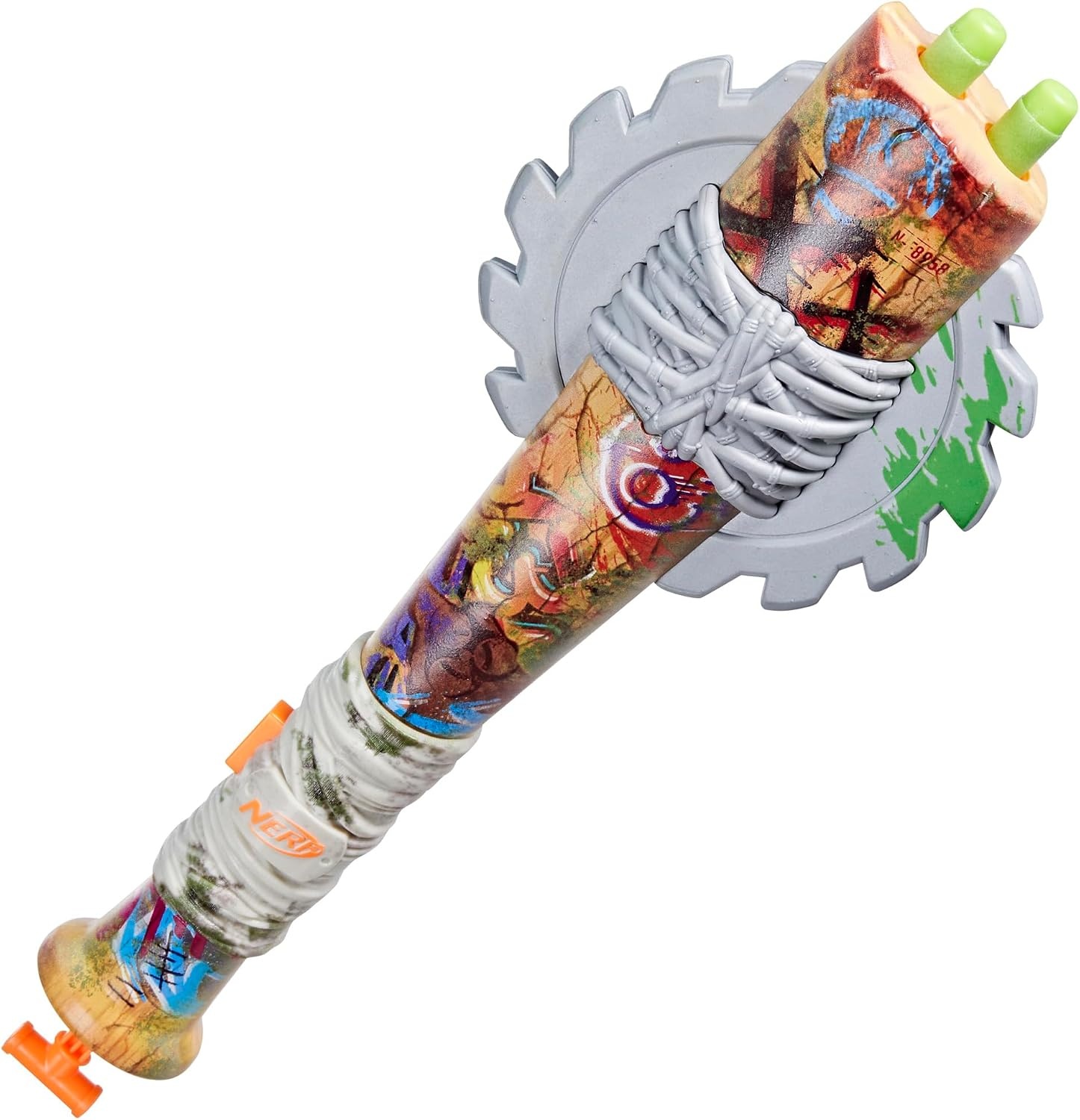 image:imageNerf Zombie Strikeout Dart Blaster 8 Nerf Elite Darts Foam Blade Pull Back Priming Outdoor Games Ages 8 Amazon ExclusiveZombie Strikeout