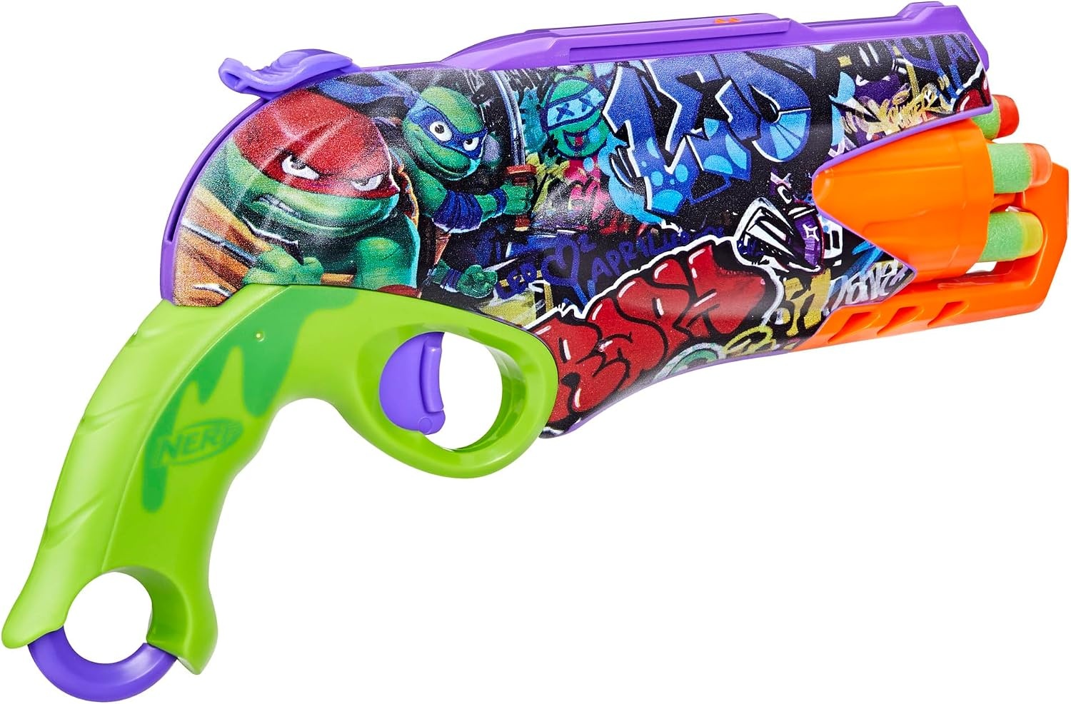 image:imageNerf Teenage Mutant Ninja Turtles Blaster 10 Elite Darts Toy Foam Blasters Ages 8 and Up