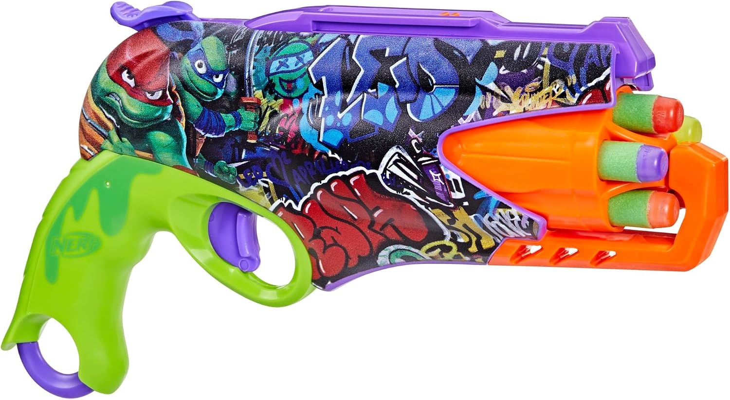 image:imageNerf Teenage Mutant Ninja Turtles Blaster 10 Elite Darts Toy Foam Blasters Ages 8 and Up