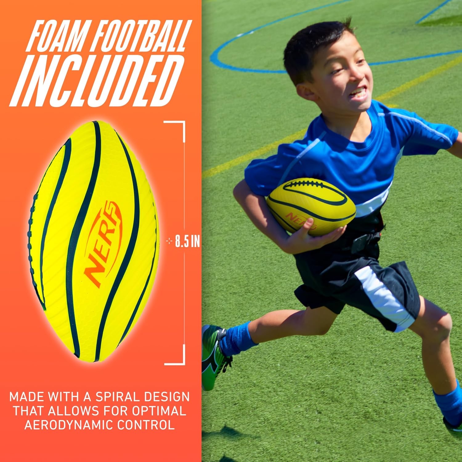 image:imageNERF 10Player Flag Football Belts Ball Set
