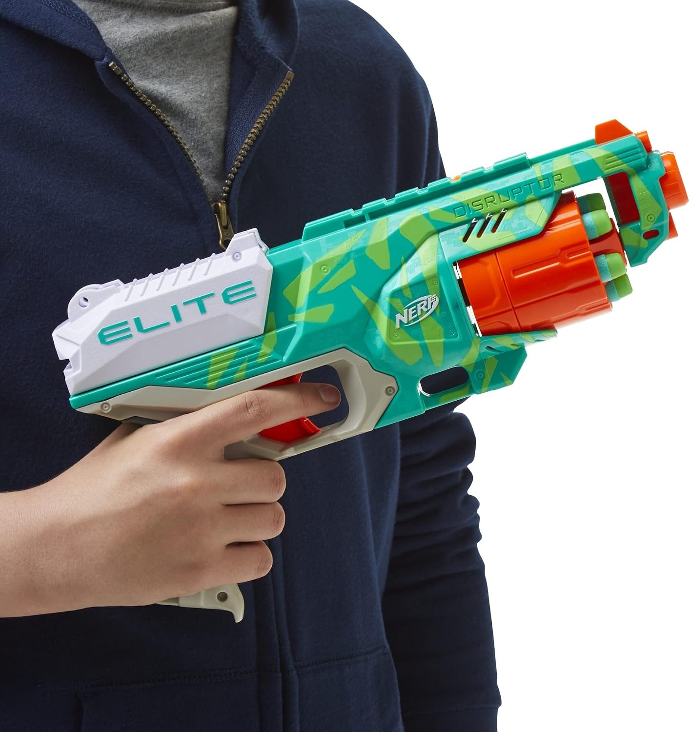 image:imageNERF Elite Disruptor Dynamic Green Dart BlasterDynamic Green