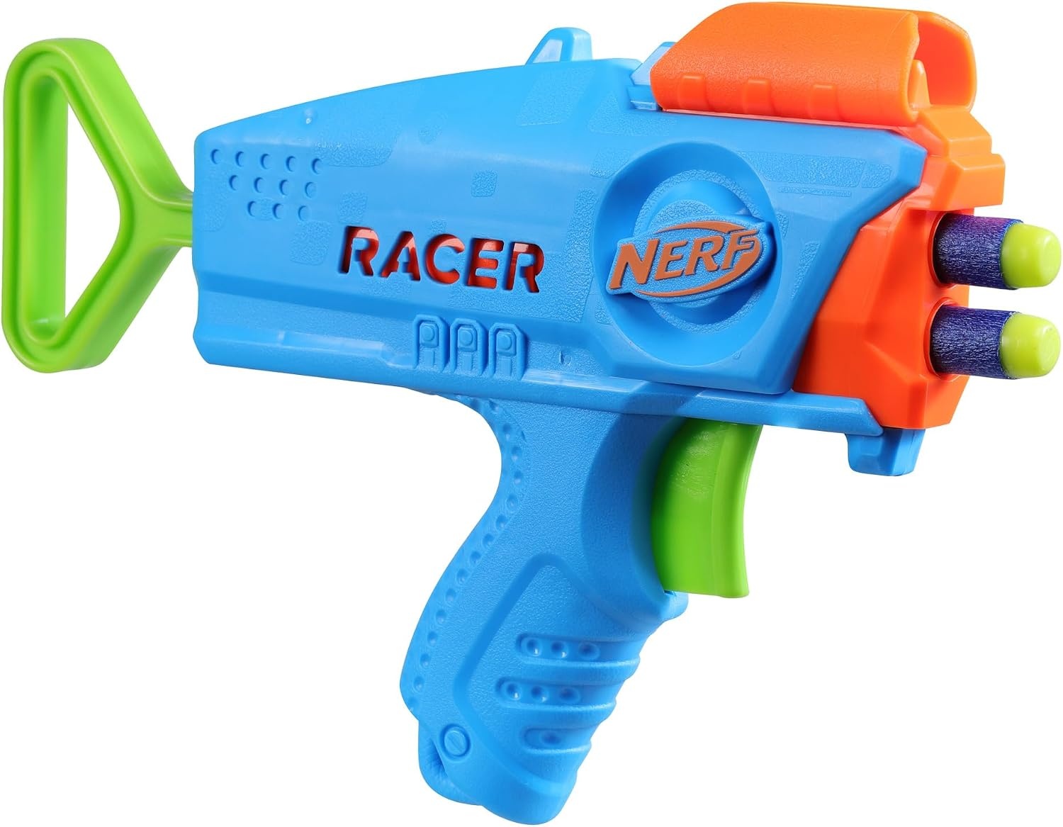 image:imageNERF Elite Junior Racer Easy Play Dart Blaster 4 Nerf Elite Darts Nerf Blaster Outdoor Toys for Kids Ages 6