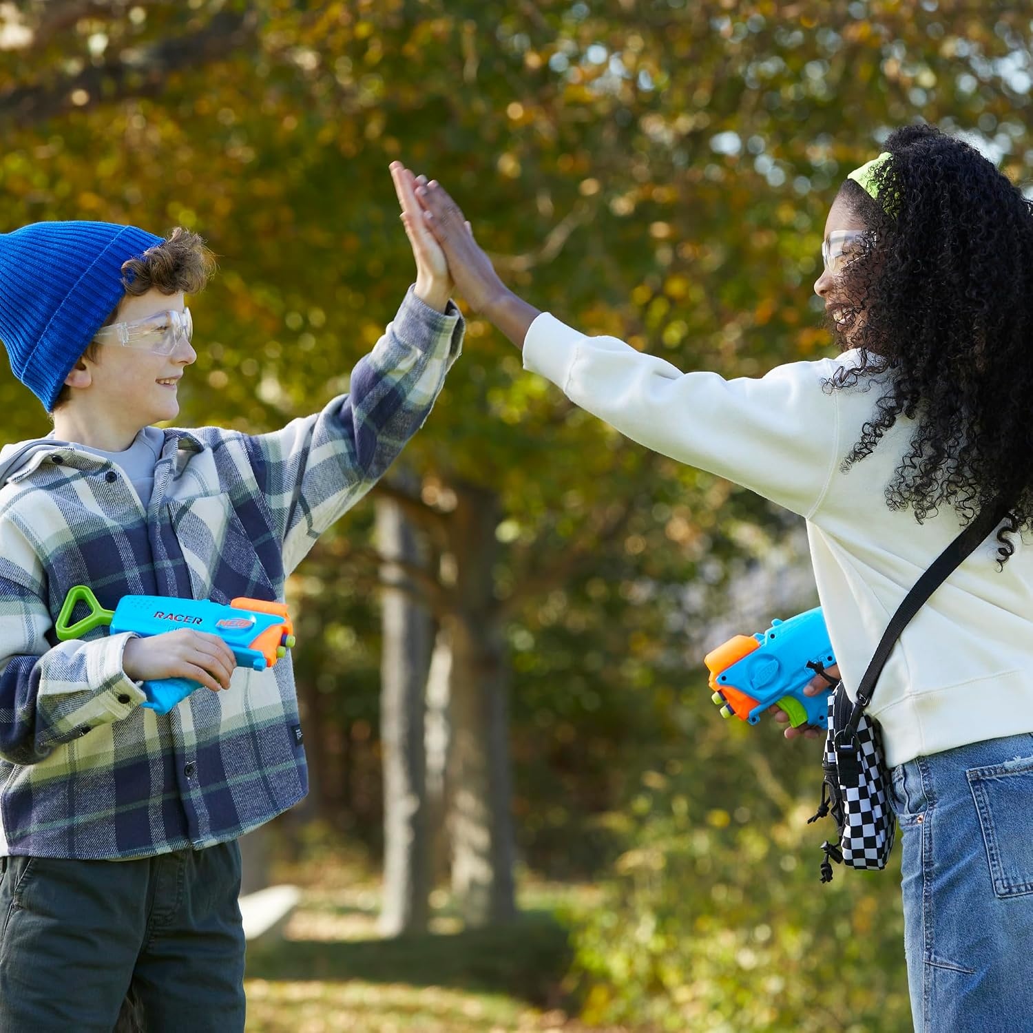image:imageNERF Elite Junior Racer Easy Play Dart Blaster 4 Nerf Elite Darts Nerf Blaster Outdoor Toys for Kids Ages 6