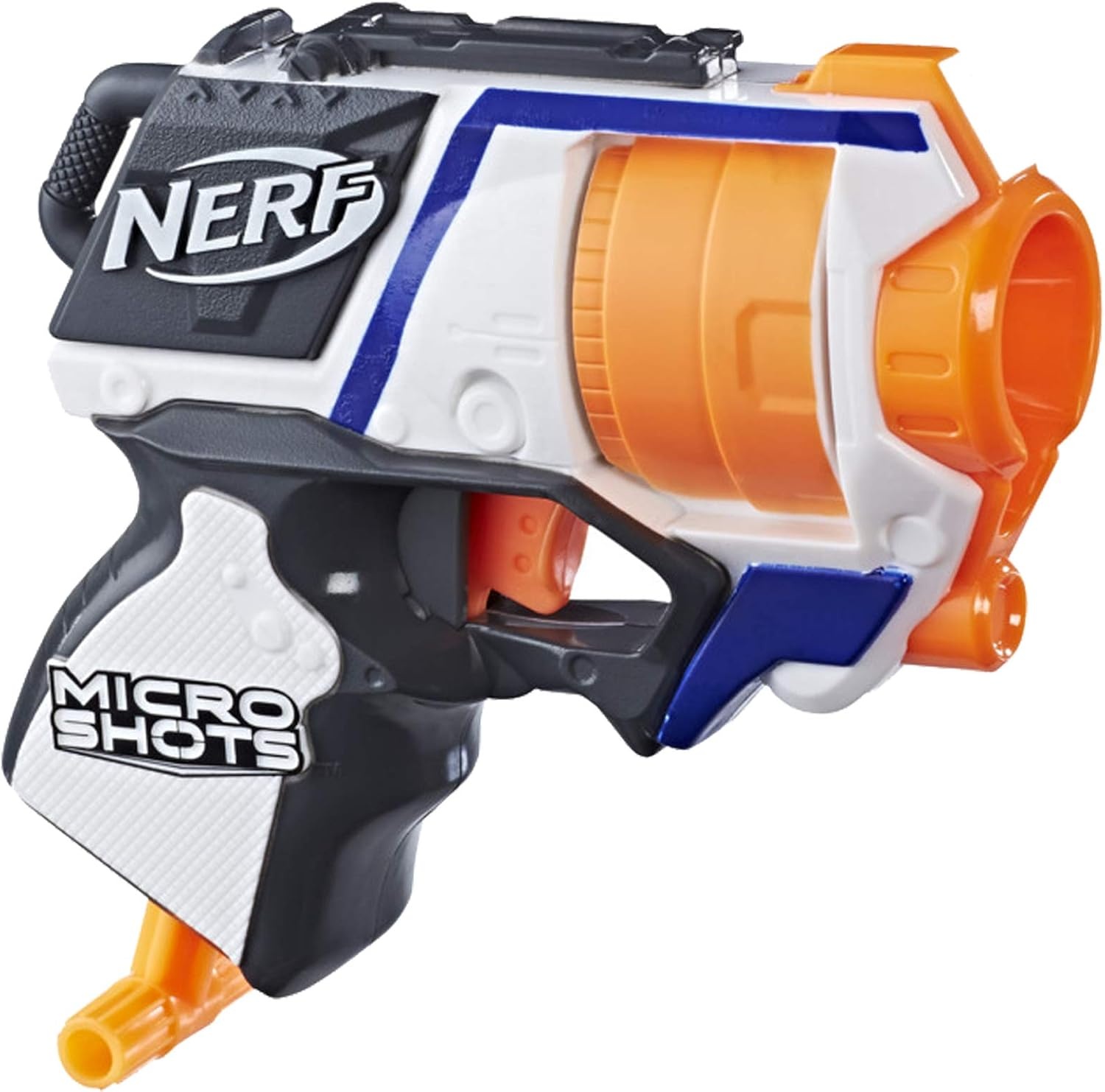 image:imageNERF MicroShots 6Blaster Bundle 6 Mini DartFiring Elite Blasters and 6 Official Elite Darts Kids Teens Adults Amazon Exclusive 173 x 165 x 1098 inches