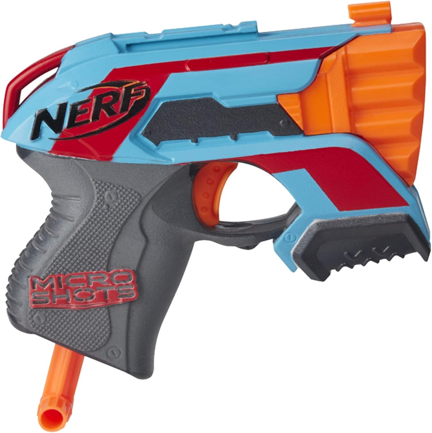 image:imageNERF MicroShots 6Blaster Bundle 6 Mini DartFiring Elite Blasters and 6 Official Elite Darts Kids Teens Adults Amazon Exclusive 173 x 165 x 1098 inches