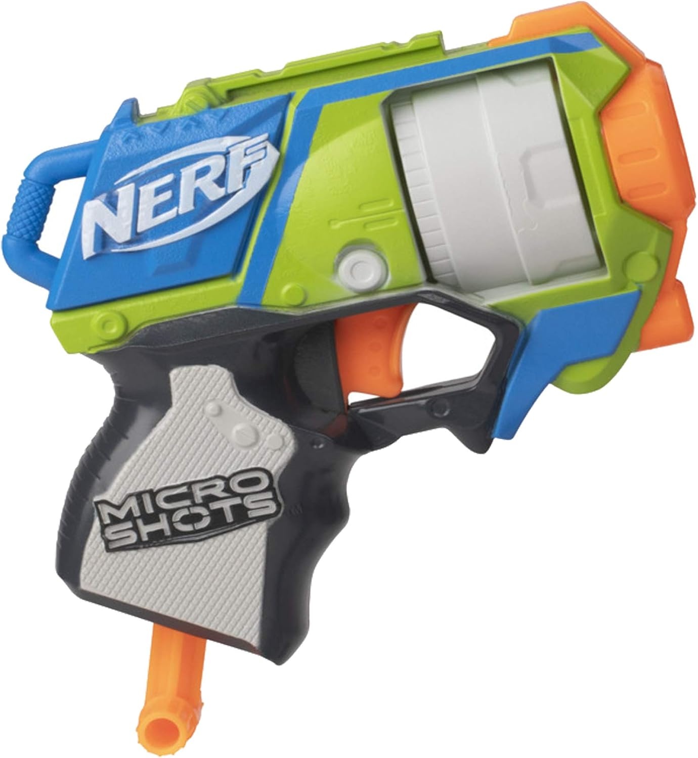 image:imageNERF MicroShots 6Blaster Bundle 6 Mini DartFiring Elite Blasters and 6 Official Elite Darts Kids Teens Adults Amazon Exclusive 173 x 165 x 1098 inches