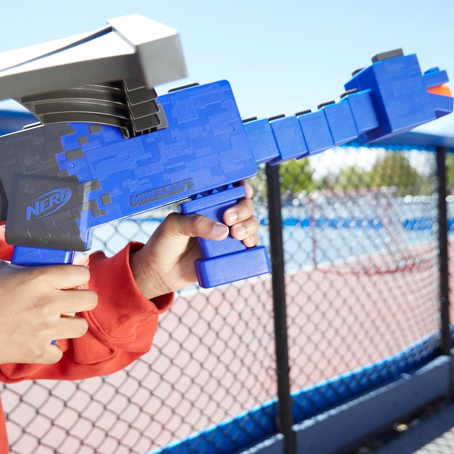 image:imageNERF Minecraft Ender Dragon Blaster 4Dart Internal Clip 12 NERF Elite Foam Darts Design Inspired by Mob in The Game