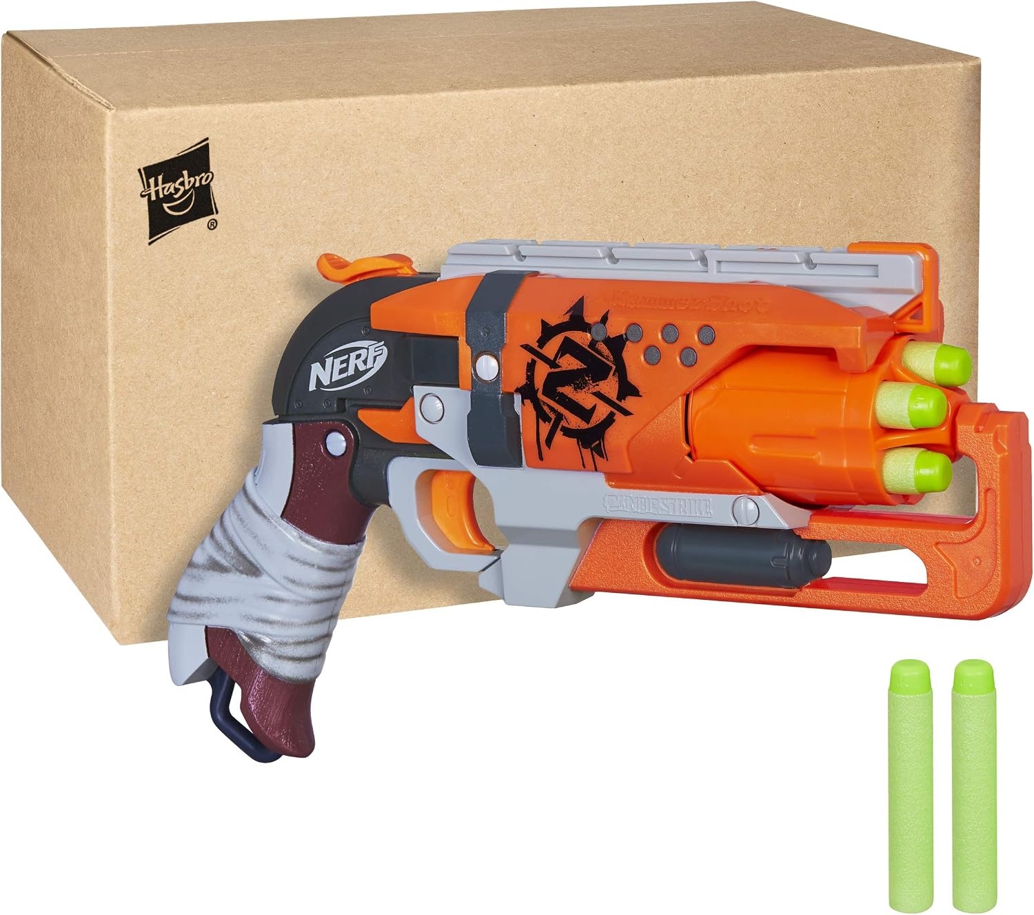 image:imageNERF Zombie Strike Hammershot Blaster Amazon Exclusive