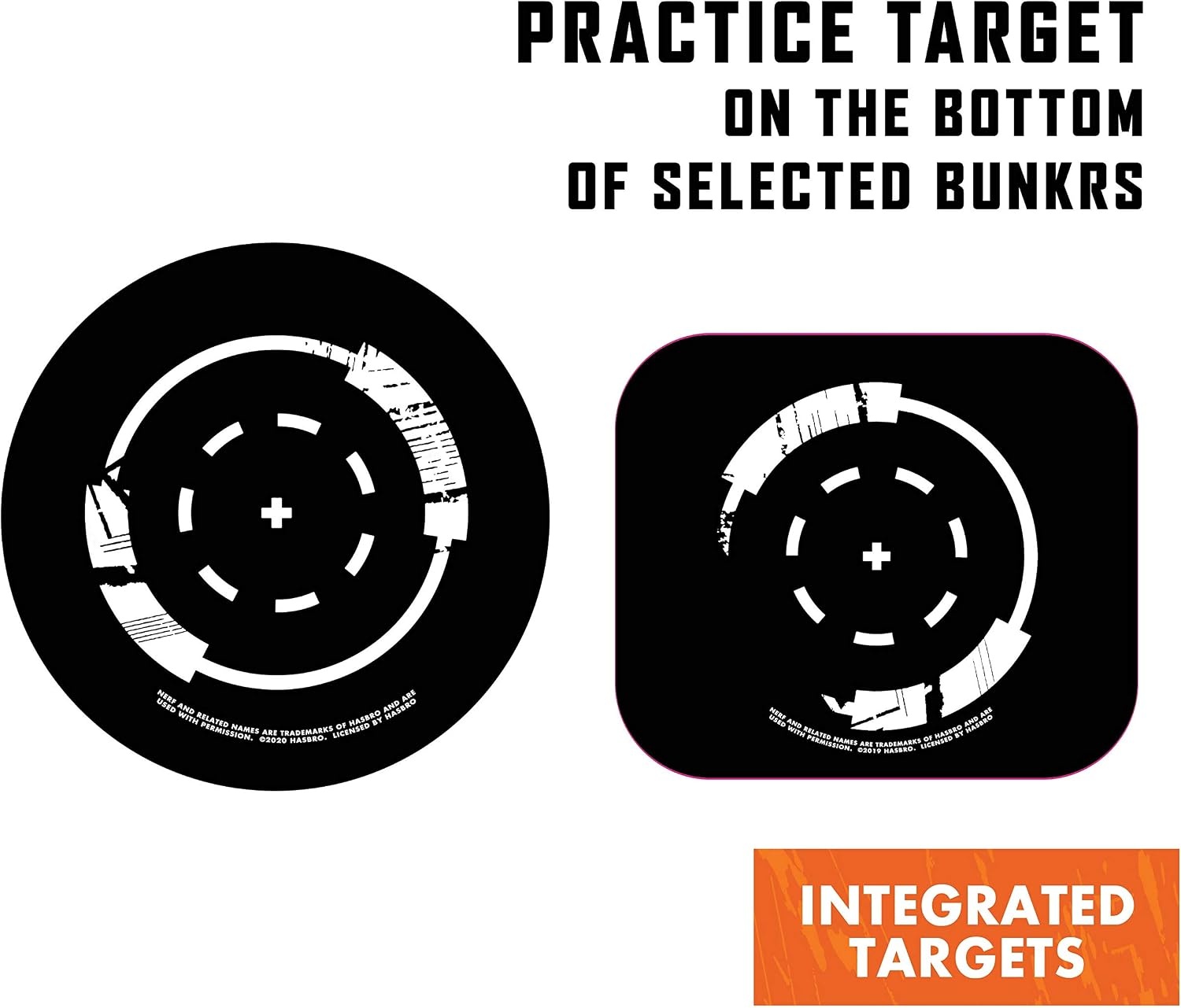 image:imageNerf Bunkr Battle Stackers Inflatable BattleZone Shield Bunker Barricade Crates and Barrels Perfect for NERF War Pack of 4