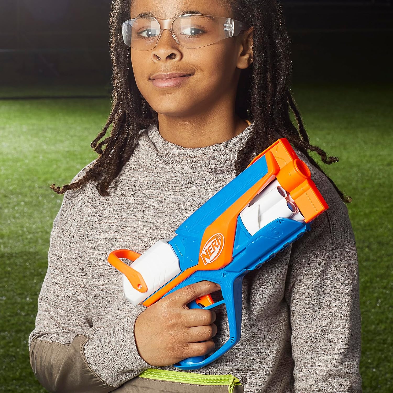 image:imageNerf N Series Agility Blaster 12 N1 Darts Compatible Only N Series Blasters 6 Dart Drum Kids Outdoor Games