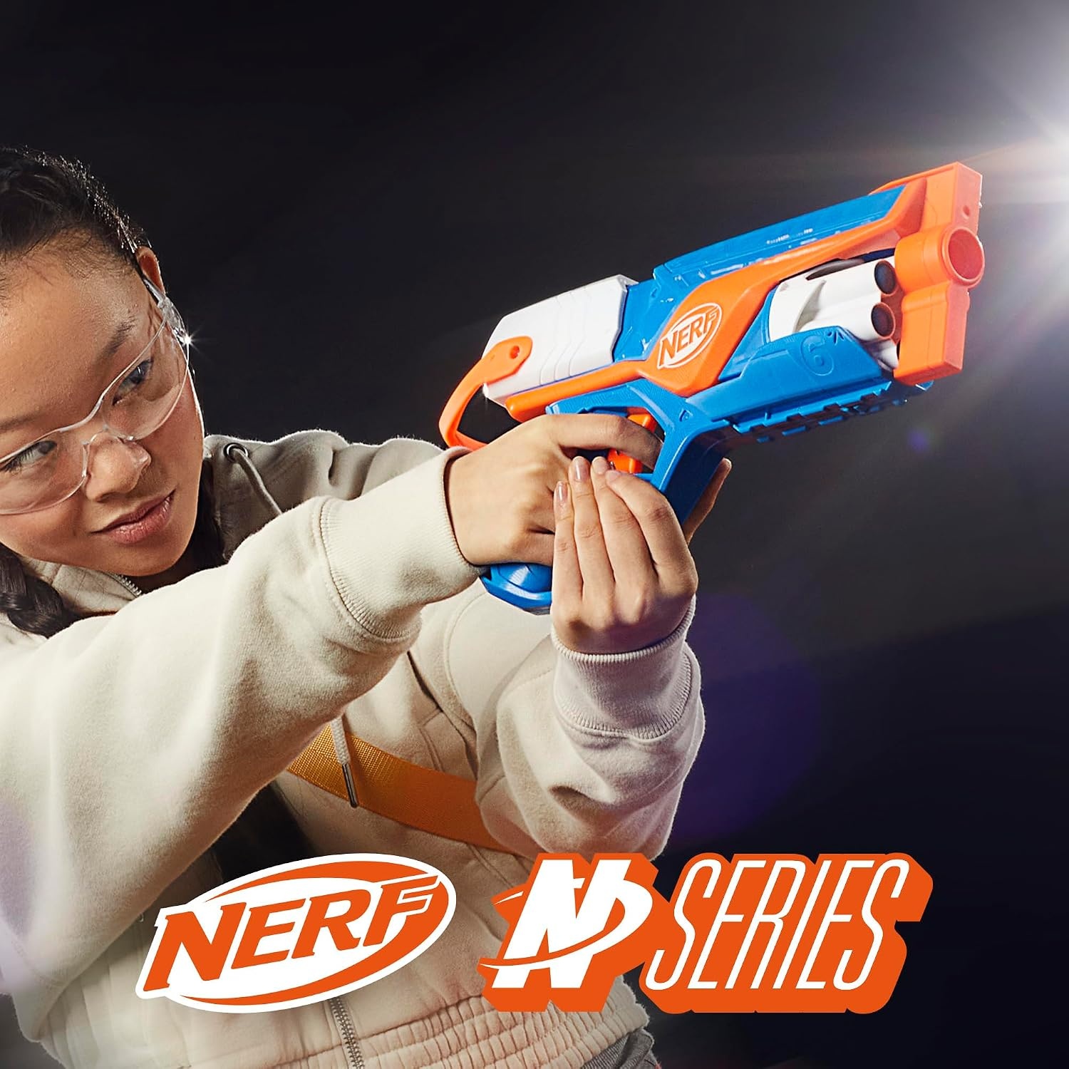 image:imageNerf N Series Agility Blaster 12 N1 Darts Compatible Only N Series Blasters 6 Dart Drum Kids Outdoor Games
