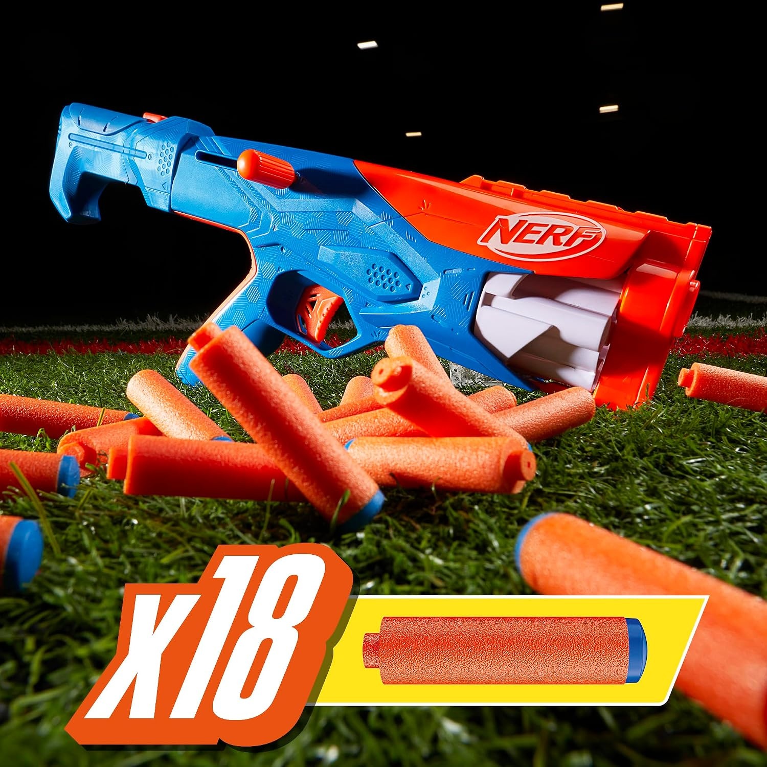 image:imageNerf N Series Gear Up Pack 3X Blasters 18 Nerf N1 Darts Kids Gifts Outdoor Games Ages 8