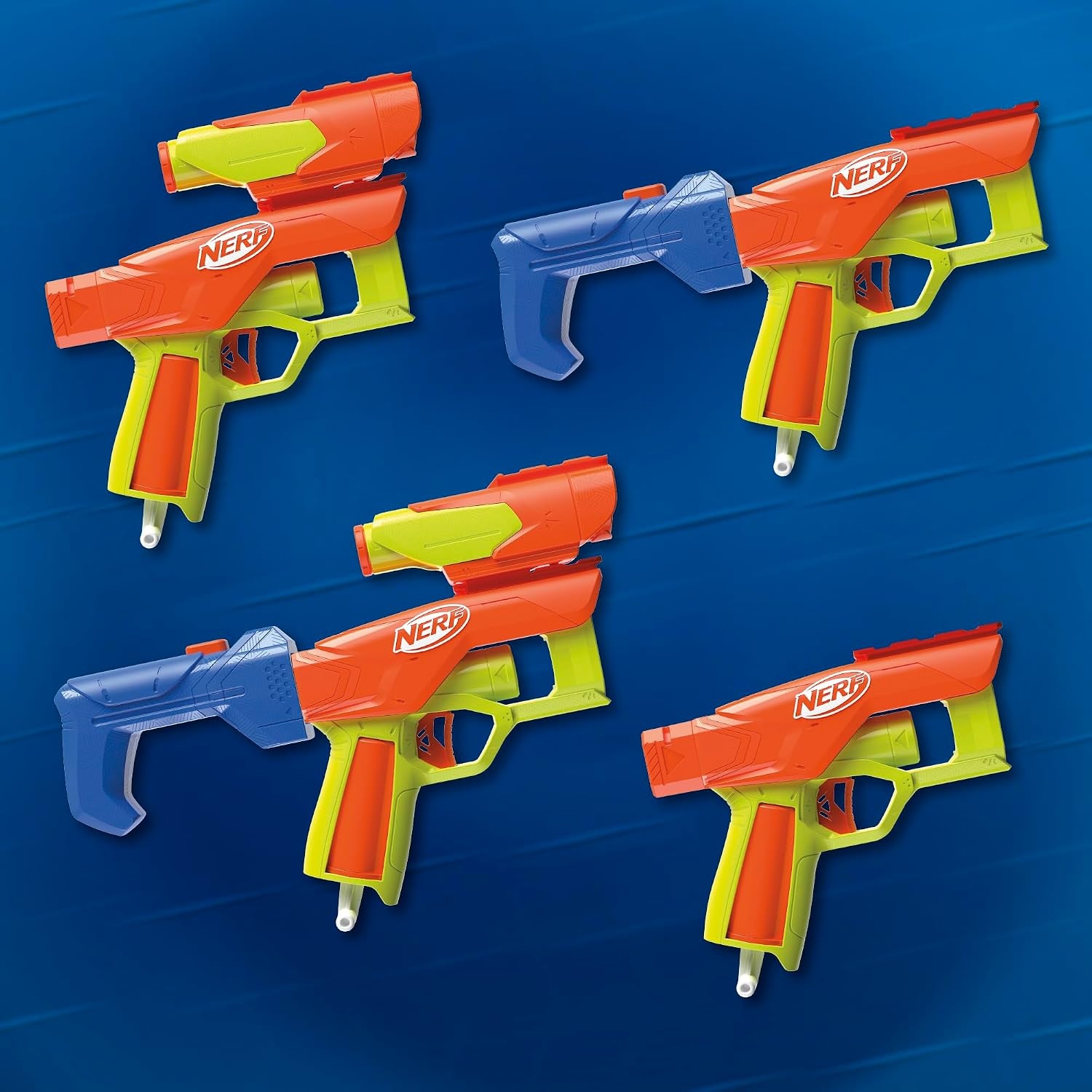 image:imageNerf N Series Gear Up Pack 3X Blasters 18 Nerf N1 Darts Kids Gifts Outdoor Games Ages 8