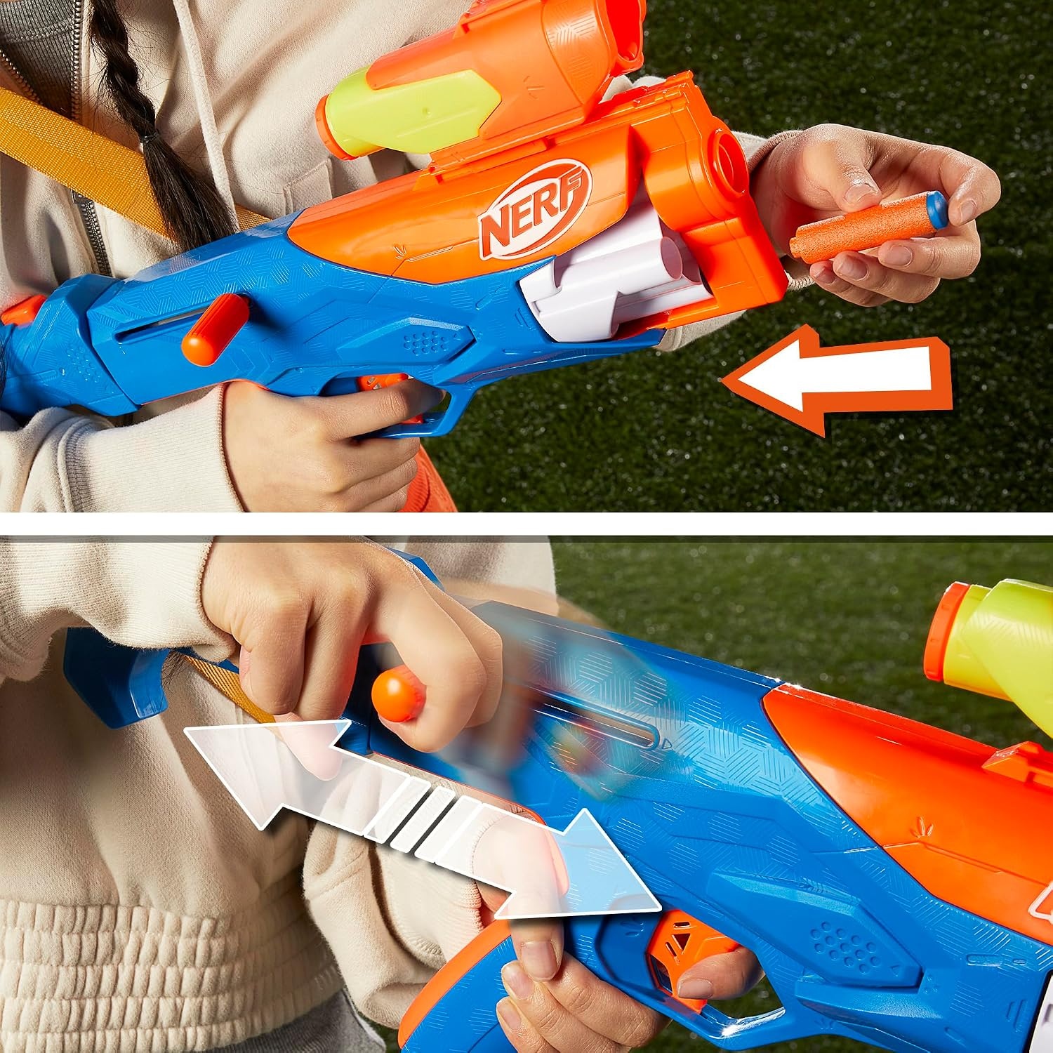 image:imageNerf N Series Gear Up Pack 3X Blasters 18 Nerf N1 Darts Kids Gifts Outdoor Games Ages 8