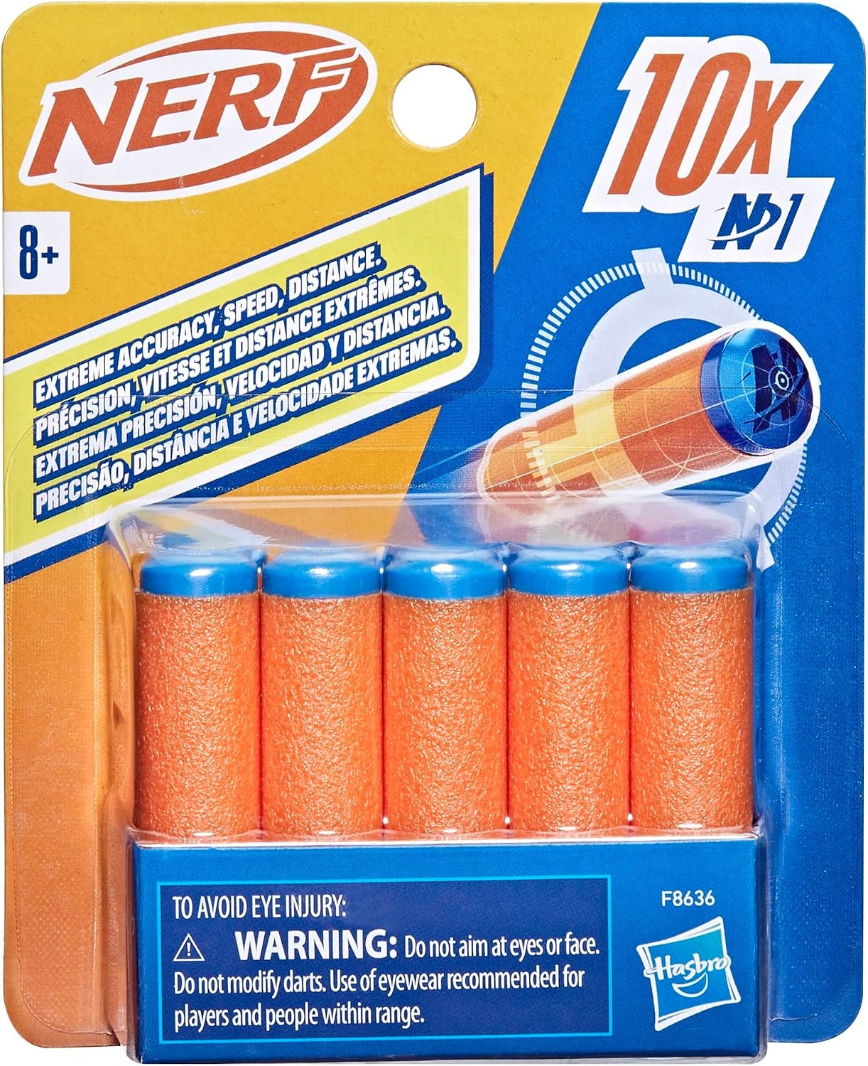 image:imageNerf N Series N1 Darts Includes 20 Refill Darts Compatible Only with Nerf N Series Blasters Outdoor Games Ages 8N1 10Pack