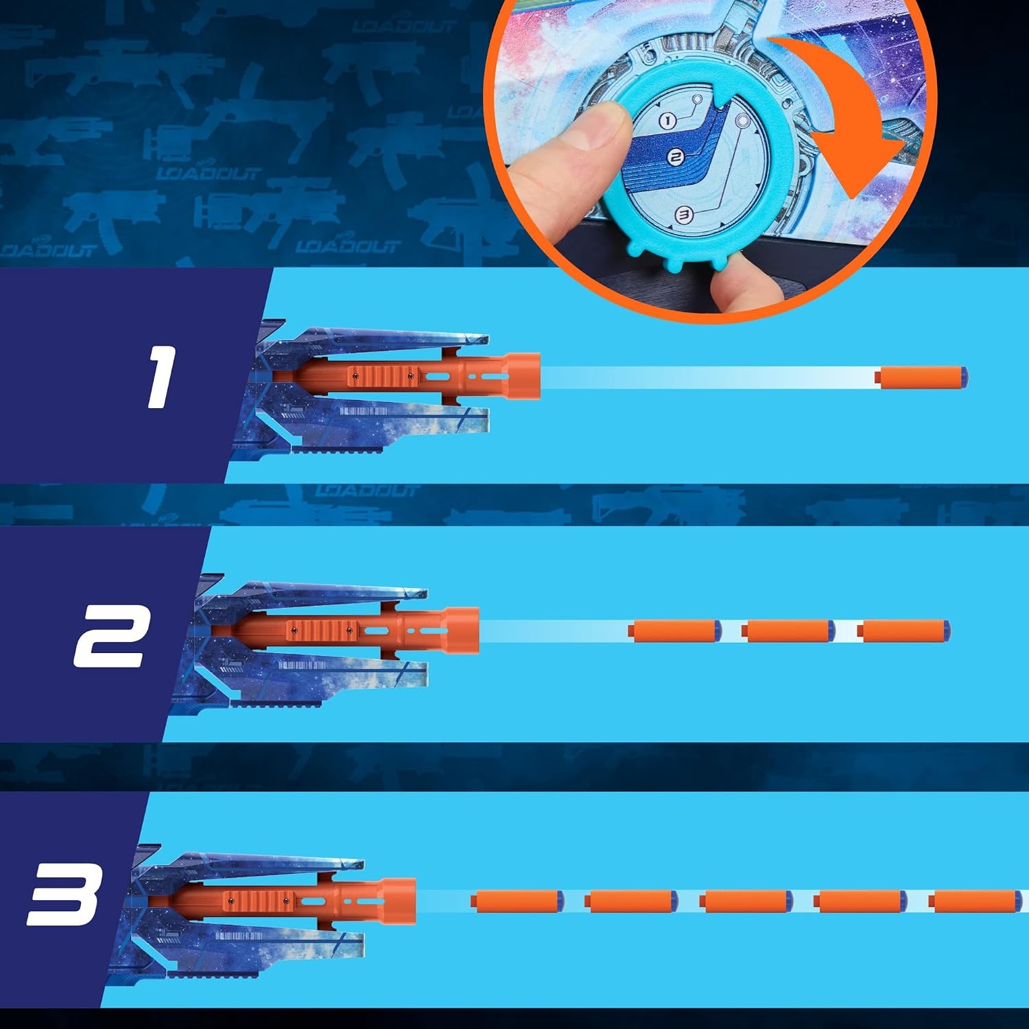 image:imageNerf N Series N1 Darts Includes 20 Refill Darts Compatible Only with Nerf N Series Blasters Outdoor Games Ages 8Nerf Loadout Galactic Commander