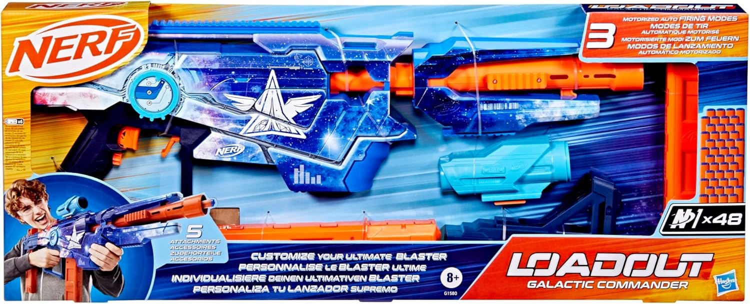 image:imageNerf N Series N1 Darts Includes 20 Refill Darts Compatible Only with Nerf N Series Blasters Outdoor Games Ages 8Nerf Loadout Galactic Commander