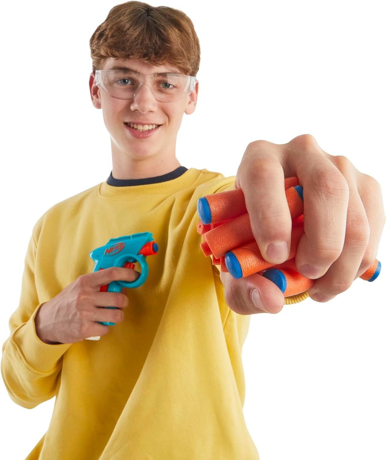 image:imageNerf N Series Party Pack Includes 5 N Series Flex Blasters 15 N1 Darts Compatible Only N Series Blasters Ages 8 Amazon Exclusive