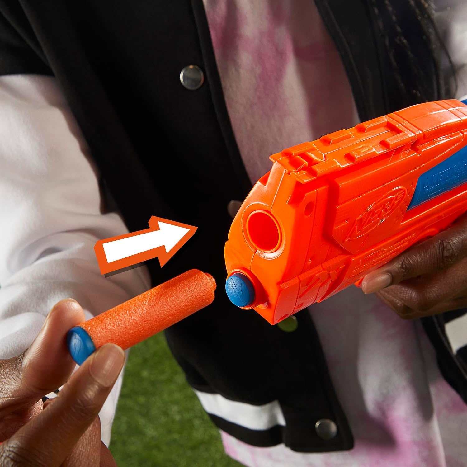 image:imageNerf N Series Ward Blaster 2 N1 Darts Compatible Only N Series Blasters Kids Outdoor Games Ages 8