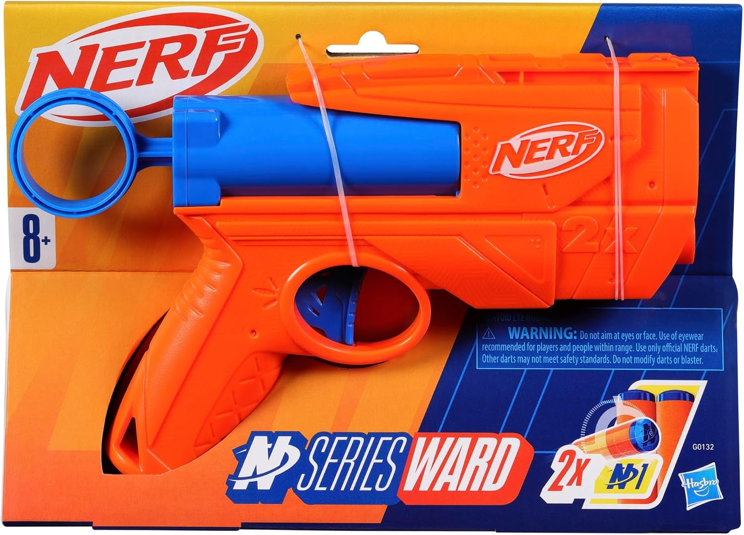 image:imageNerf N Series Ward Blaster 2 N1 Darts Compatible Only N Series Blasters Kids Outdoor Games Ages 8