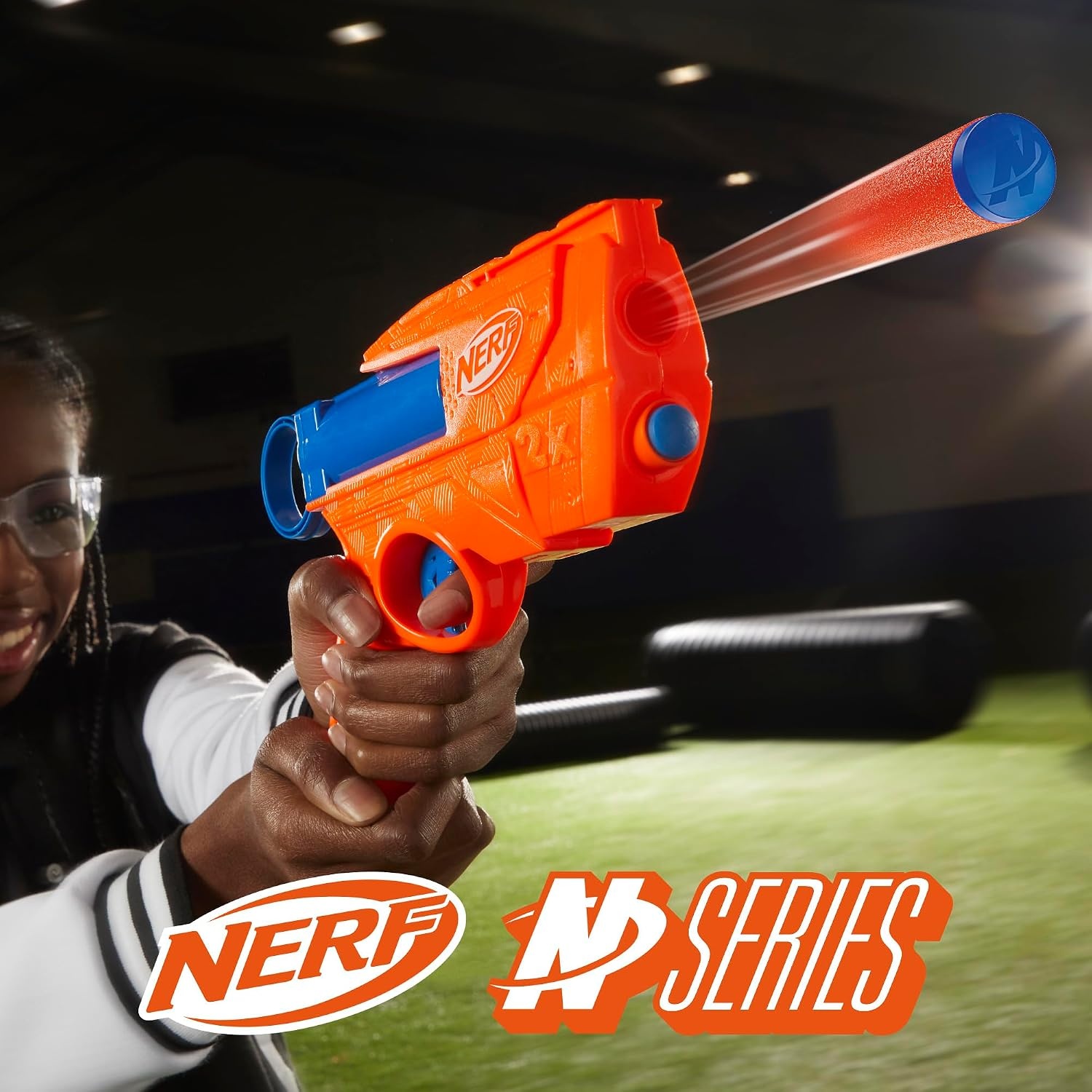 image:imageNerf N Series Ward Blaster 2 N1 Darts Compatible Only N Series Blasters Kids Outdoor Games Ages 8
