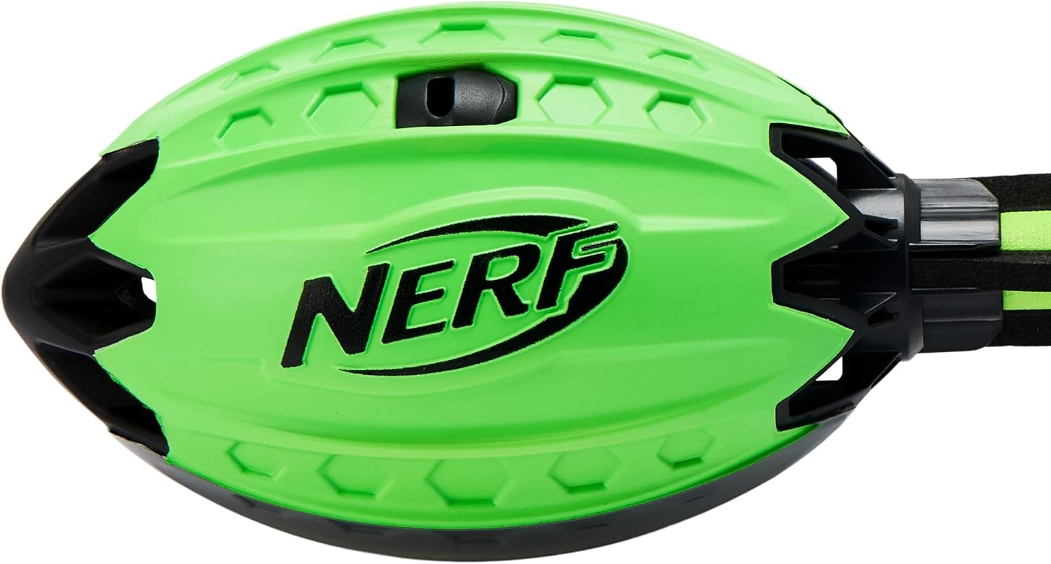 image:imageNerf Vortex Aero Howler Neon Foam Ball Classic LongDistance Football FlightOptimizing Tail Whistling Sound Indoor amp Outdoor Fun Amazon ExclusiveGreen