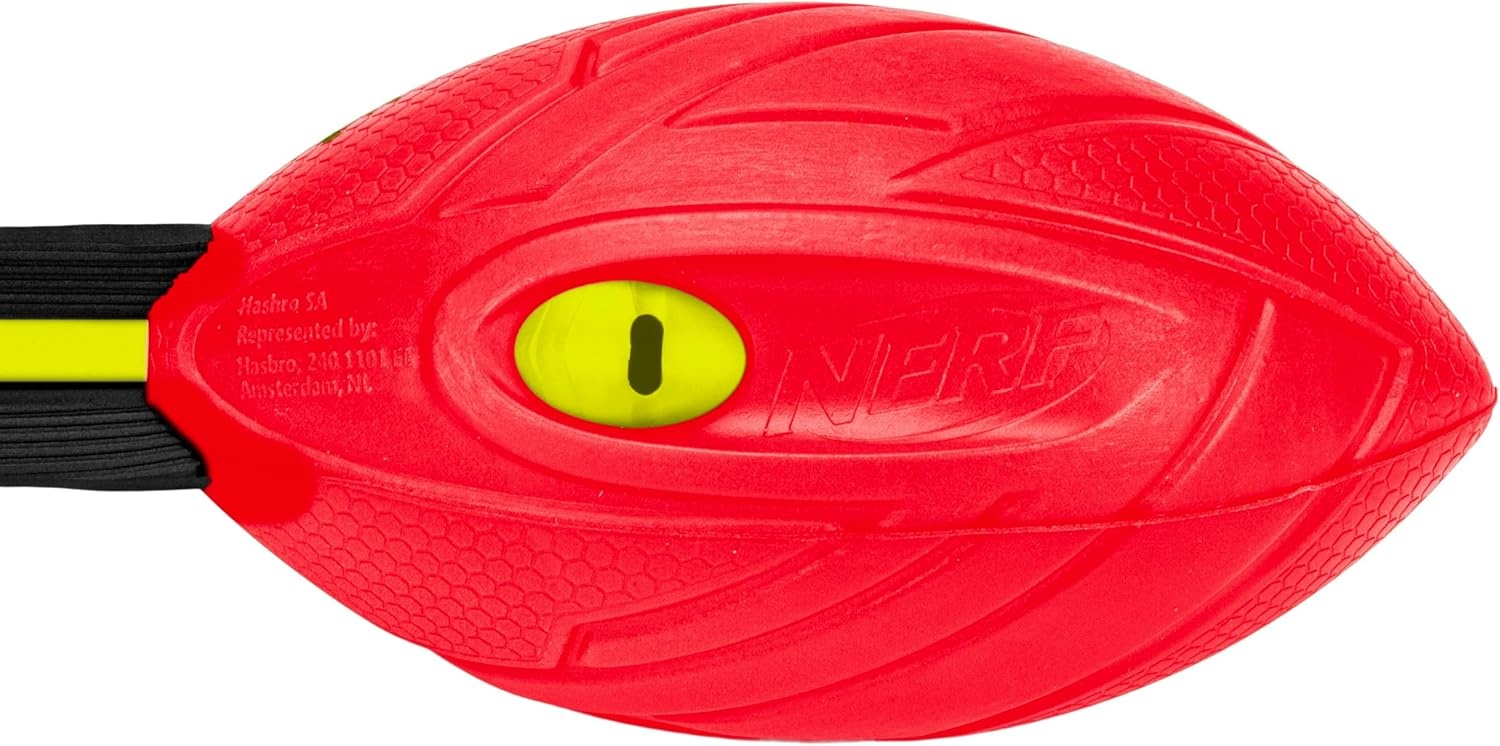 image:imageNerf Vortex Aero Howler Neon Foam Ball Classic LongDistance Football FlightOptimizing Tail Whistling Sound Indoor amp Outdoor Fun Amazon ExclusiveRed