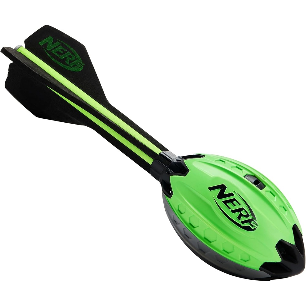 image:imageNerf Vortex Aero Howler Neon Foam Ball Classic LongDistance Football FlightOptimizing Tail Whistling Sound Indoor amp Outdoor Fun Amazon ExclusiveGreen