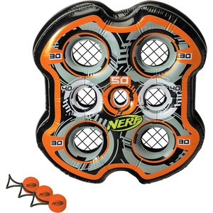 NERF Fling n’ Score Inflatable Slingshot Target Game – 24″ Door Toy