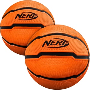 NERF Mini Foam Replacement Basketballs – 5″ – 2 Pack – Orange