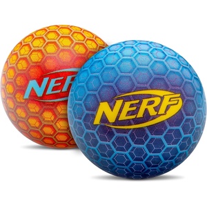 NERF Super High Bounce Ball – 2 Balls Included – Durable and Lightweight for Indoor and Outdoor Fun
