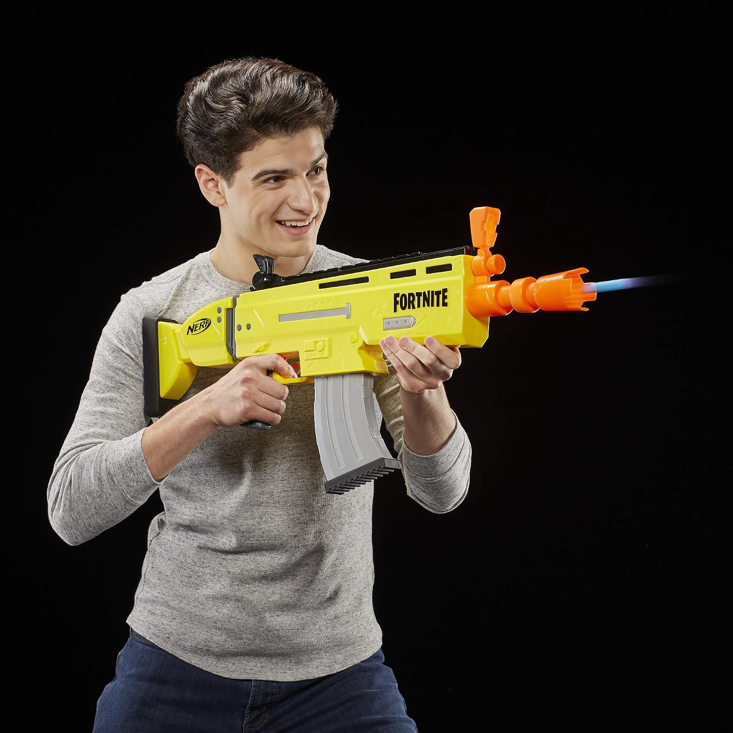 image:imageFortnite ARL Nerf Elite Dart Blaster Motorized Toy Blaster 20 Official Nerf Fortnite Elite Darts Flip Up Sights for Youth Teens AdultsStandard