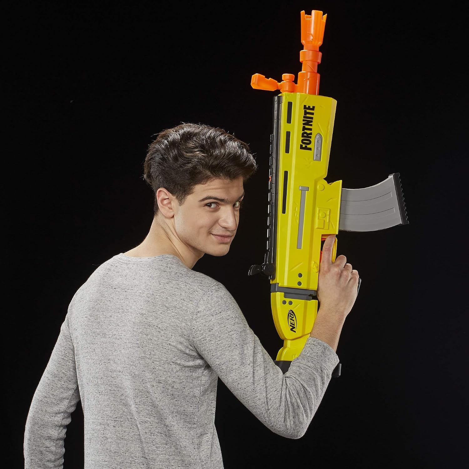 image:imageFortnite ARL Nerf Elite Dart Blaster Motorized Toy Blaster 20 Official Nerf Fortnite Elite Darts Flip Up Sights for Youth Teens AdultsStandard