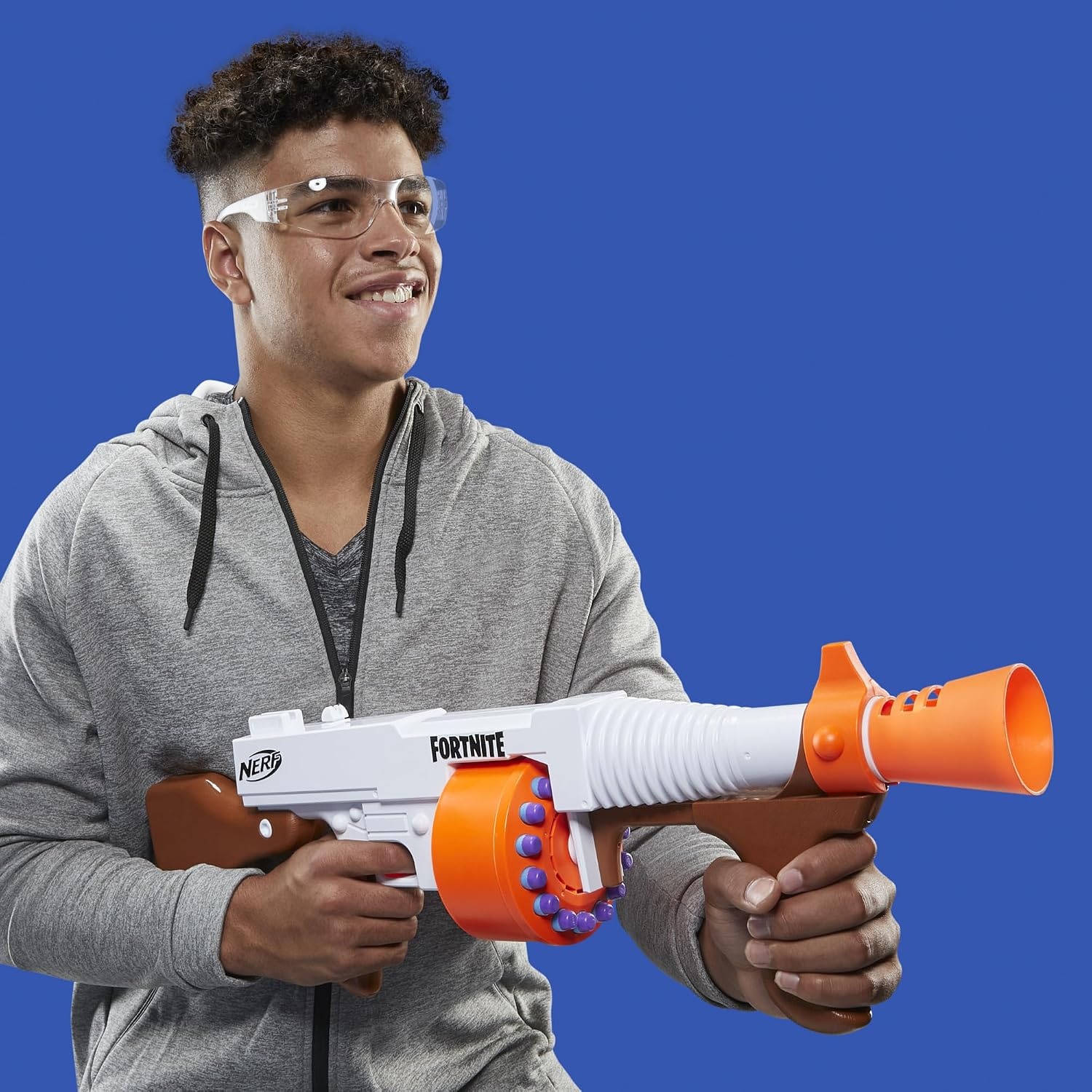 image:imageNerf Fortnite DG Dart Blaster 15Dart Rotating Drum Pump Action 15 Official Nerf Darts