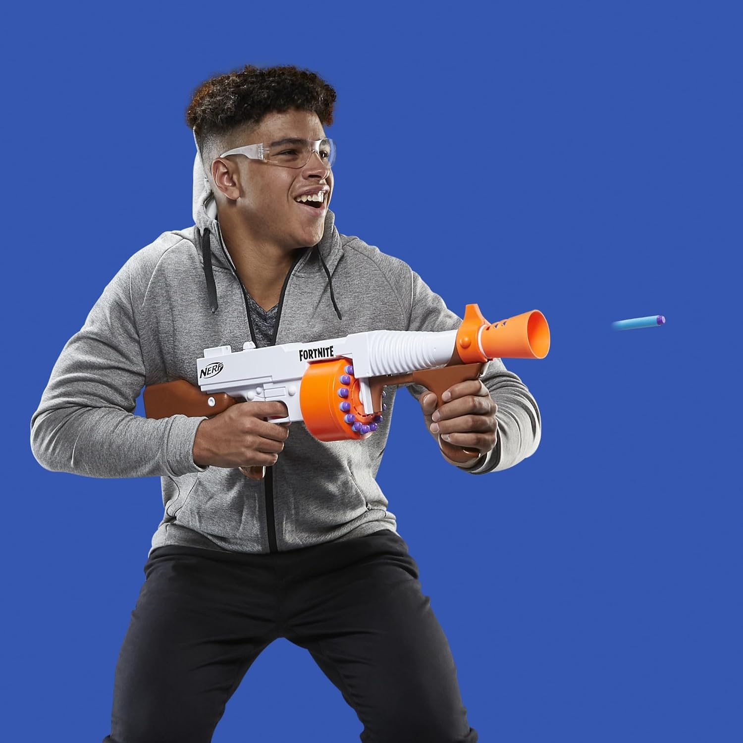 image:imageNerf Fortnite DG Dart Blaster 15Dart Rotating Drum Pump Action 15 Official Nerf Darts