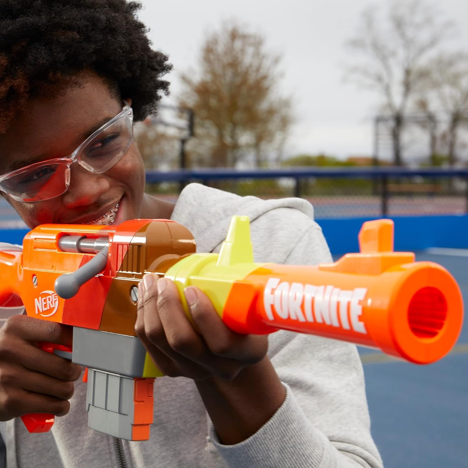 image:imageNerf Fortnite HR Dart Blaster Ruff Wrap Design 6Dart Elite Clip 6 Nerf Elite Darts Rotating Bolt Action Detachable Barrel