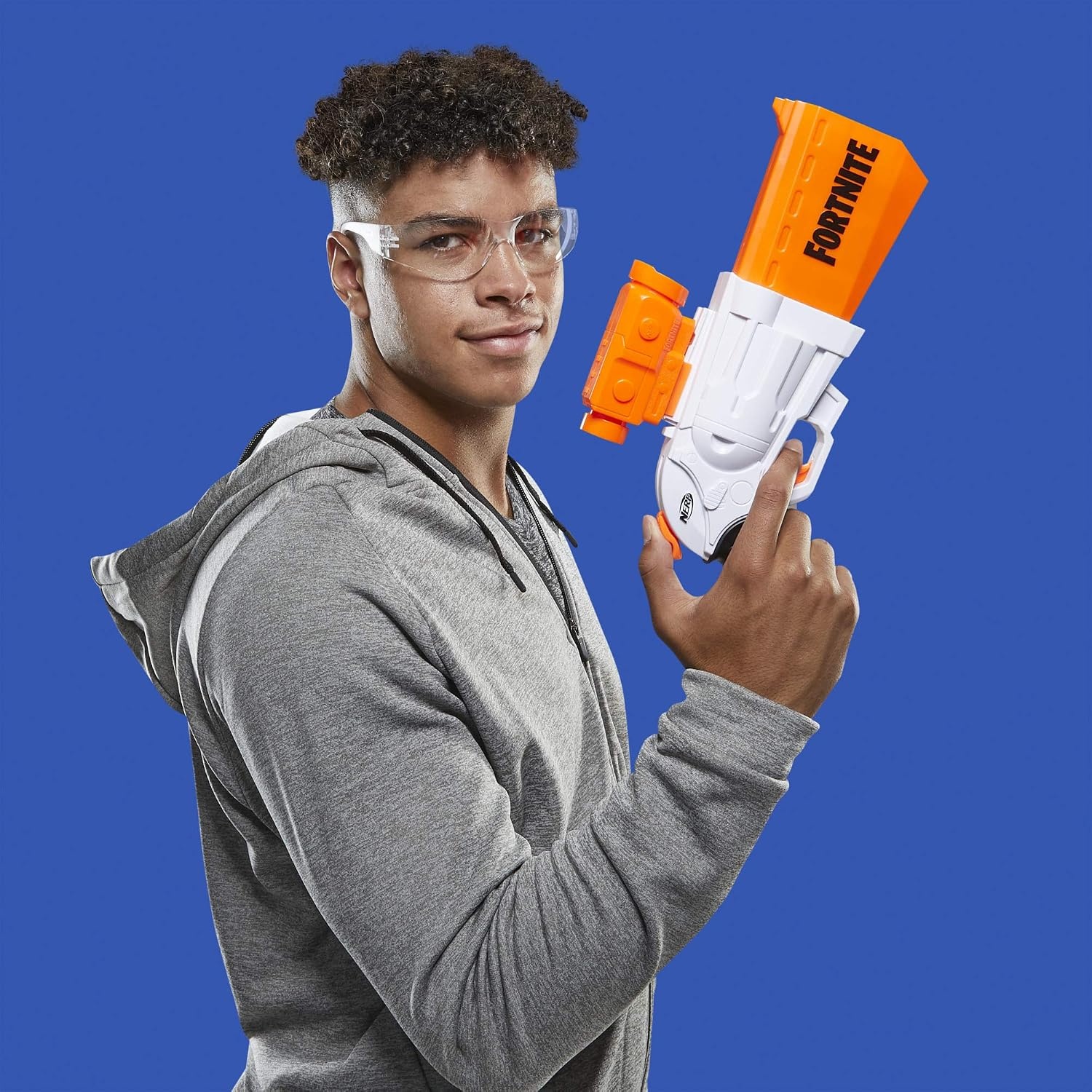 image:imageNerf Fortnite SR Blaster 4Dart Hammer Action Includes Removable Scope and 8 Official Nerf Elite Darts for Youth Teens Adults