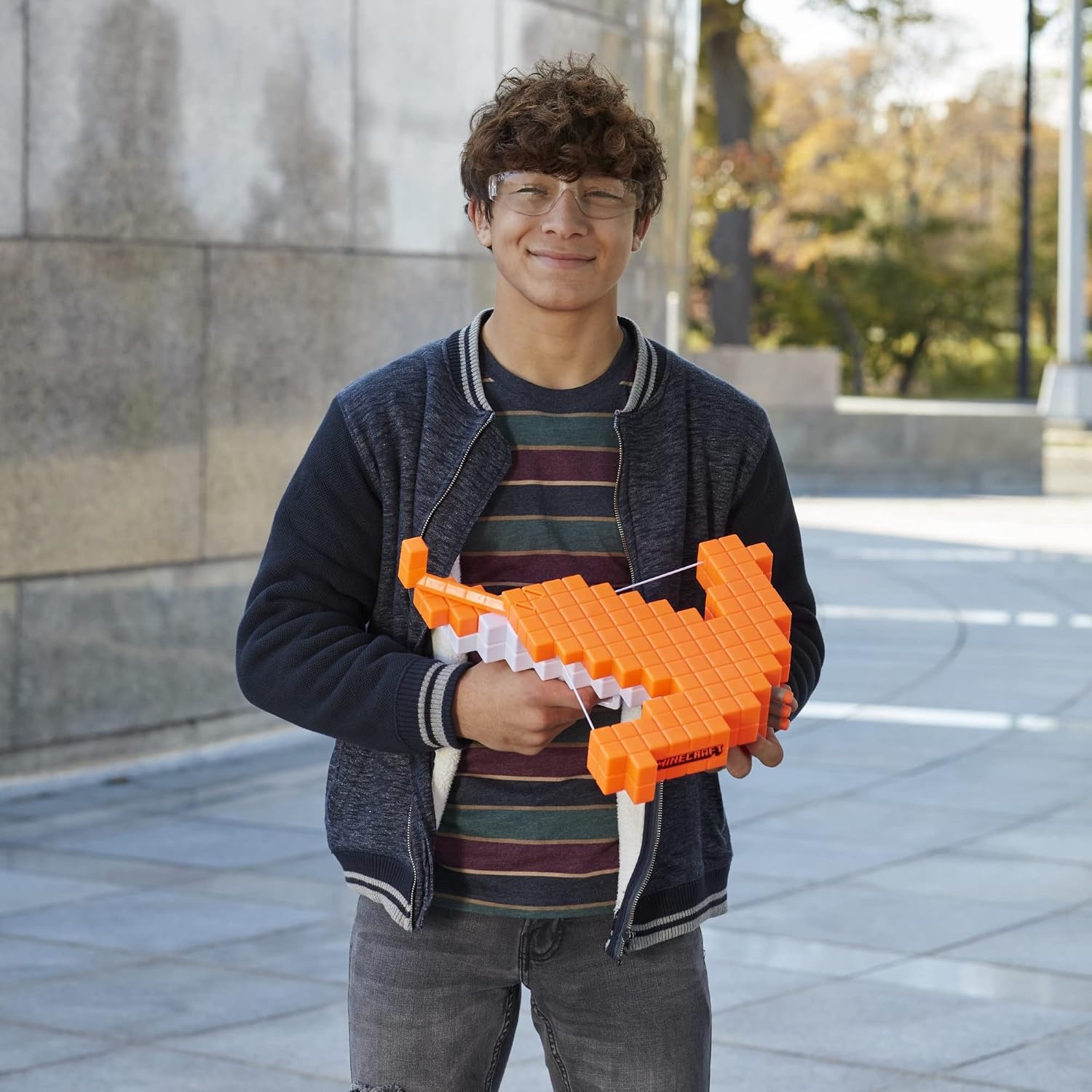image:imageNerf Minecraft Pillagers Crossbow DartBlasting Crossbow Includes 3 Elite Darts Real Crossbow Action PullBack Priming Handle