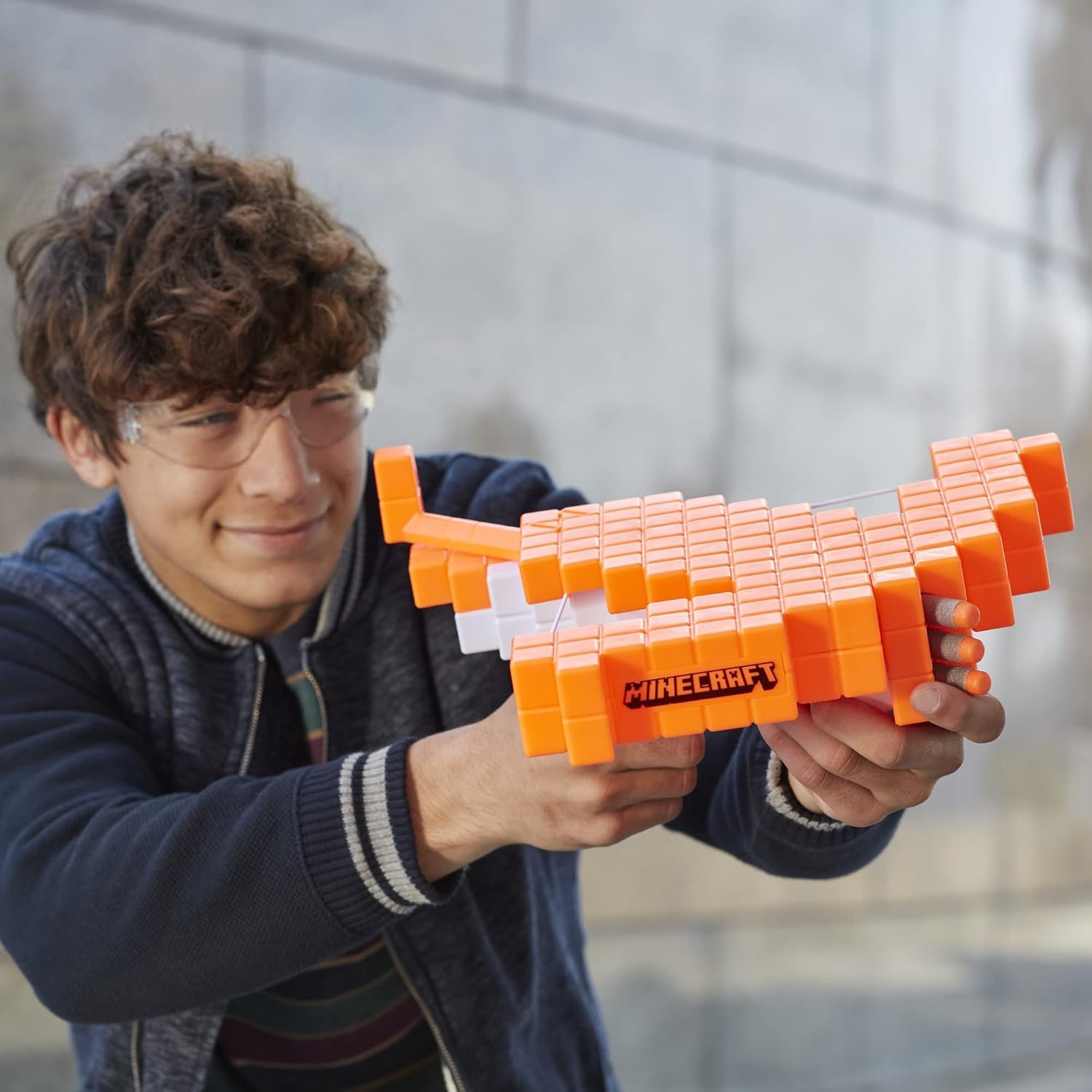 image:imageNerf Minecraft Pillagers DartBlasting Crossbow Includes 3 Elite Darts Real Crossbow Action Toys for 8 Year Old Boys and Girls and Up