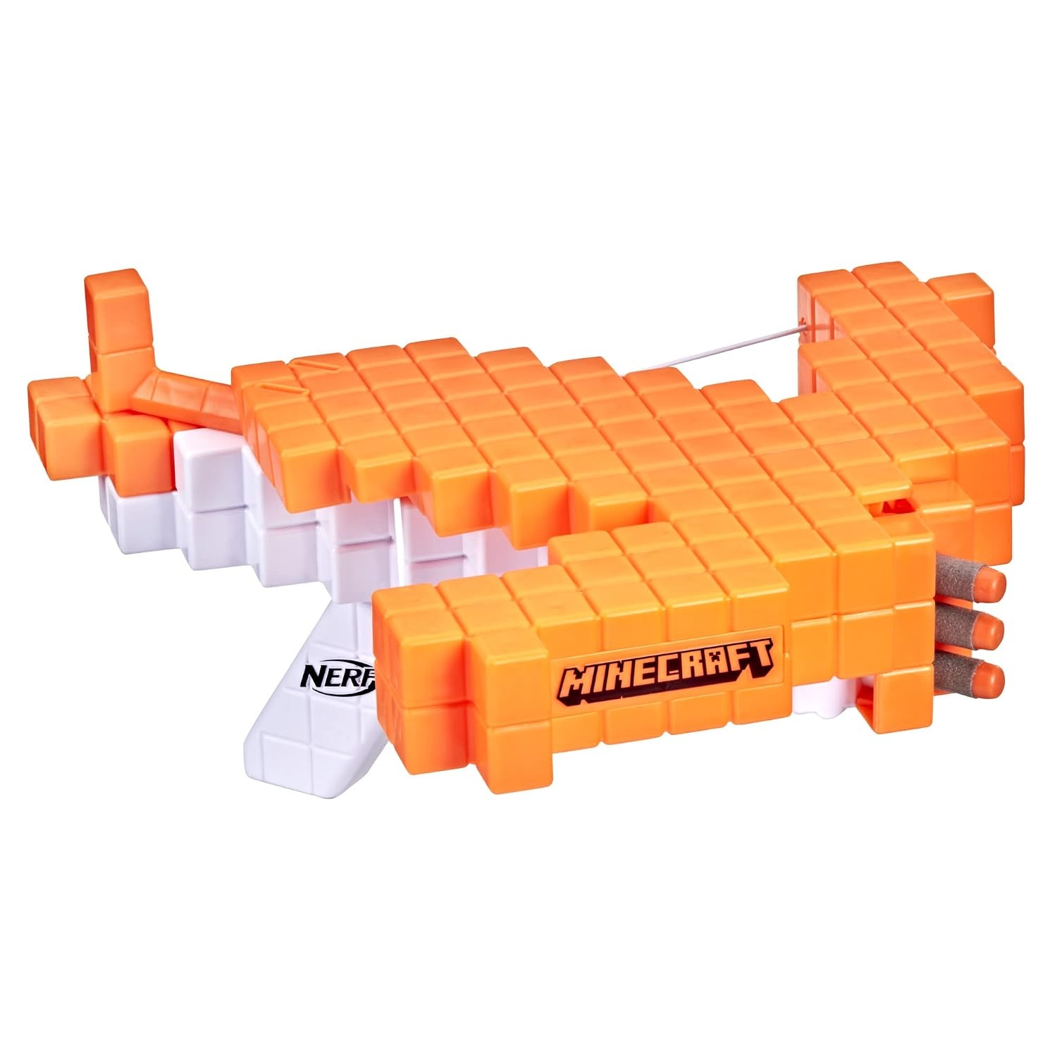 image:imageNerf Minecraft Pillagers DartBlasting Crossbow Includes 3 Elite Darts Real Crossbow Action Toys for 8 Year Old Boys and Girls and Up