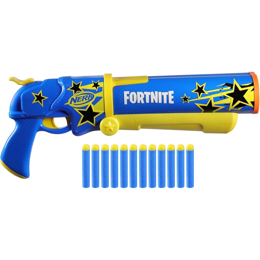 image:imageNerf Fortnite Half Tone Hero Blaster Bonus Code to Unlock Half Tone Hero Wrap in the Game Break Open Loading 12 Nerf Elite Darts Fortnite Gifts