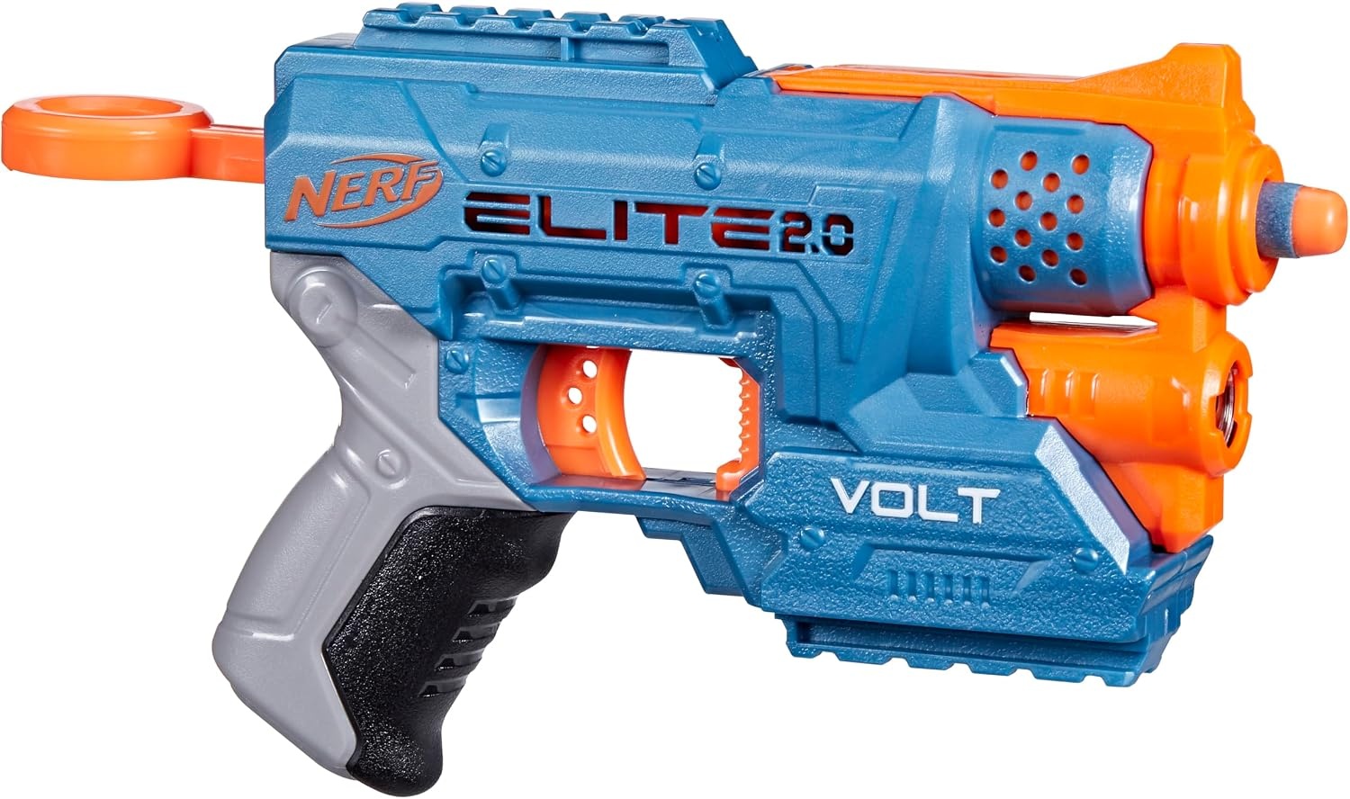 image:imageNerf Elite 20 Volt SD1 Blaster 6 Official Nerf Darts 2 Tactical Rails to Customize for Battle Christmas Stocking Stuffers for Kids Ages 8 and Up