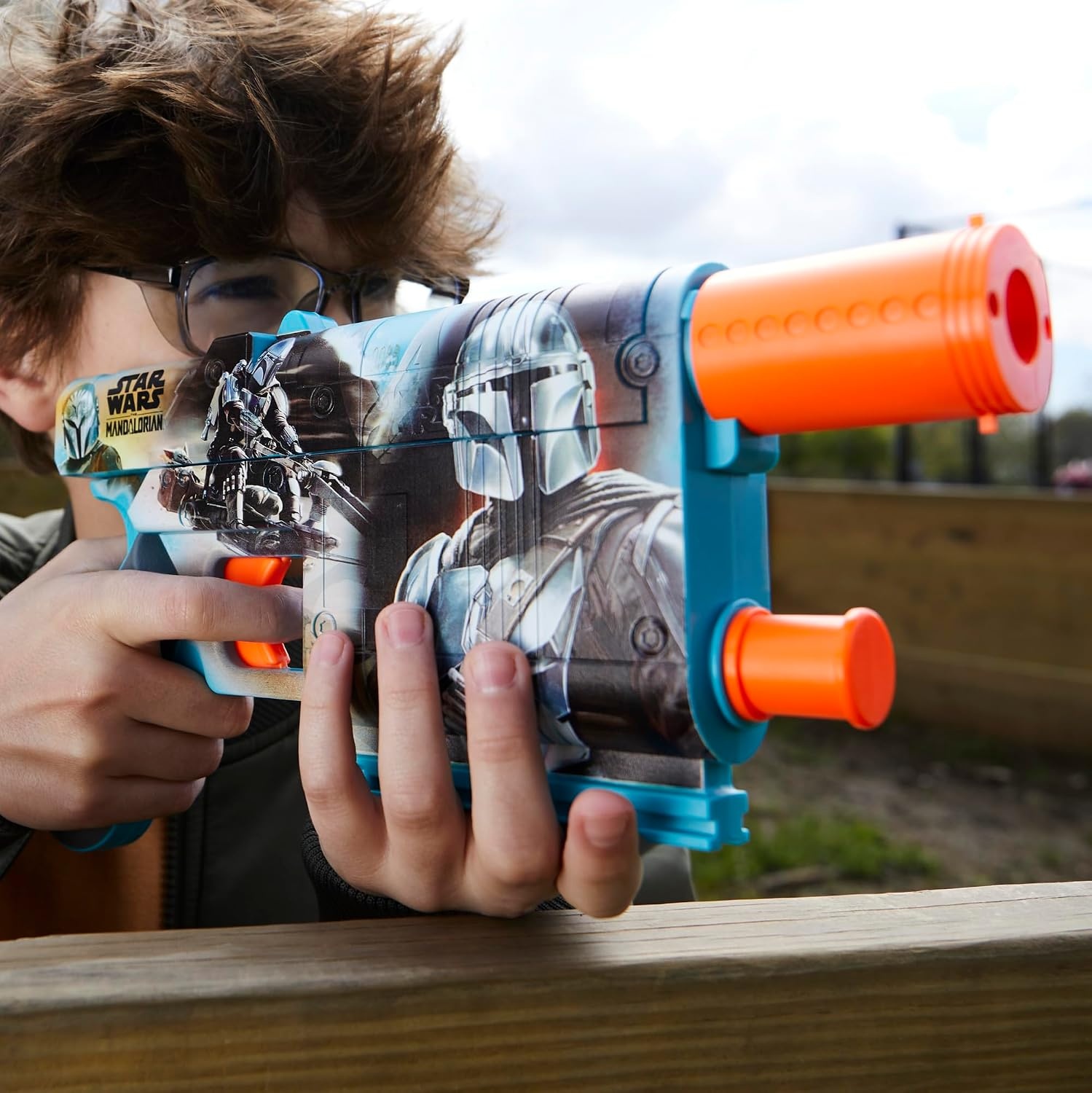 image:imageNerf Star Wars The Mandalorian Dart Blaster 12 Elite Darts Internal Clip Toy Foam Blasters for 8 Year Old Boys amp Girls amp Up