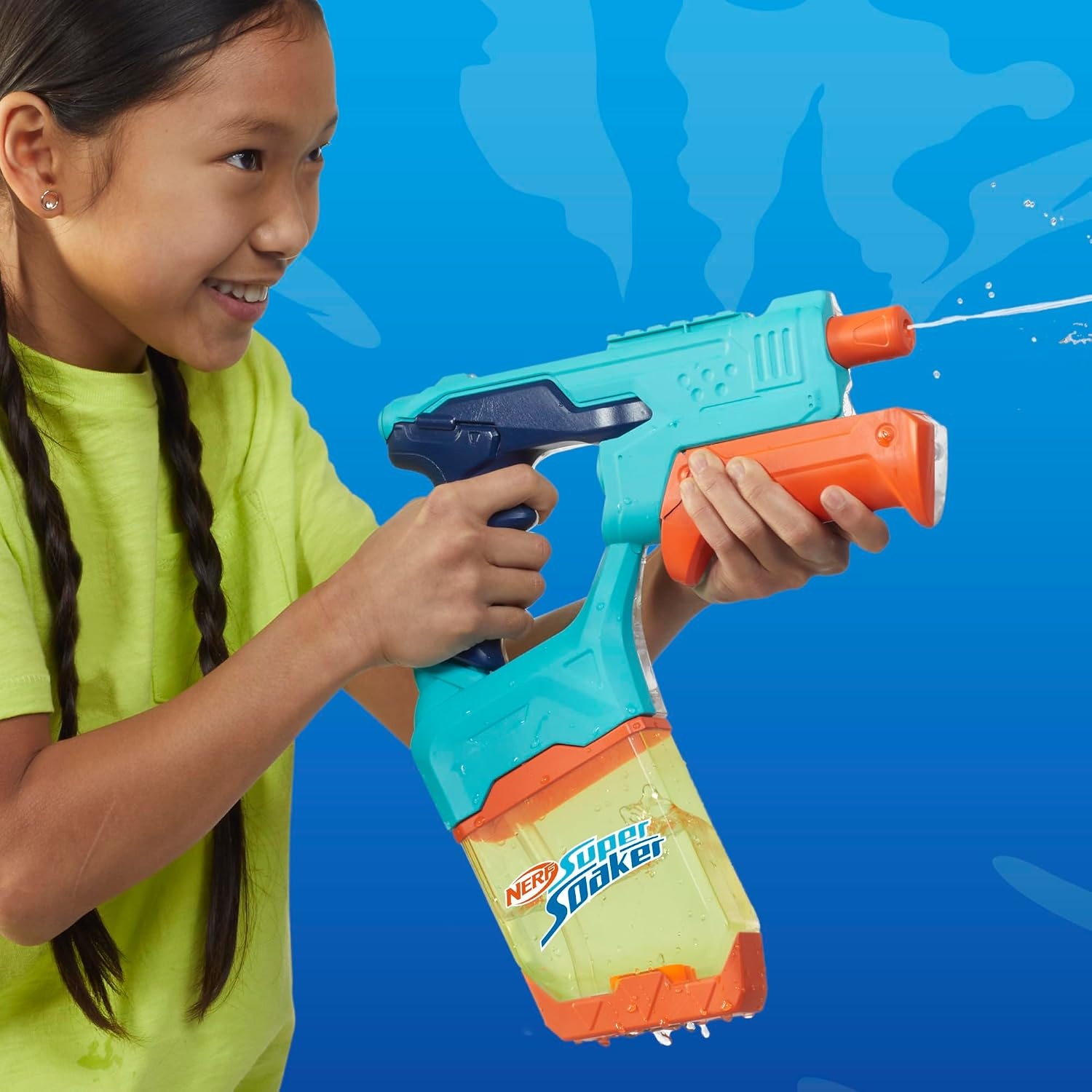 image:imageNerf Super Soaker DunkFill 2Pack 2 Water Blasters Easy Instant Fill Tanks Just Dunk amp Go 101 Fluid Ounce Tanks Water Toys Ages 6