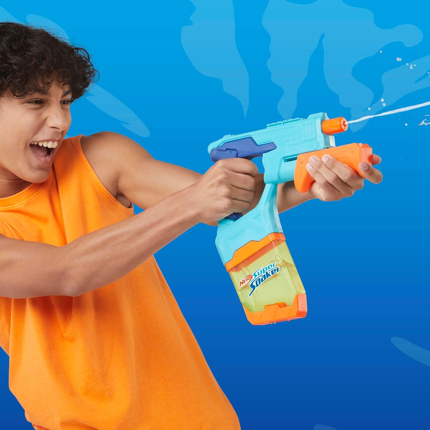 image:imageNerf Super Soaker DunkFill 2Pack 2 Water Blasters Easy Instant Fill Tanks Just Dunk amp Go 101 Fluid Ounce Tanks Water Toys Ages 6