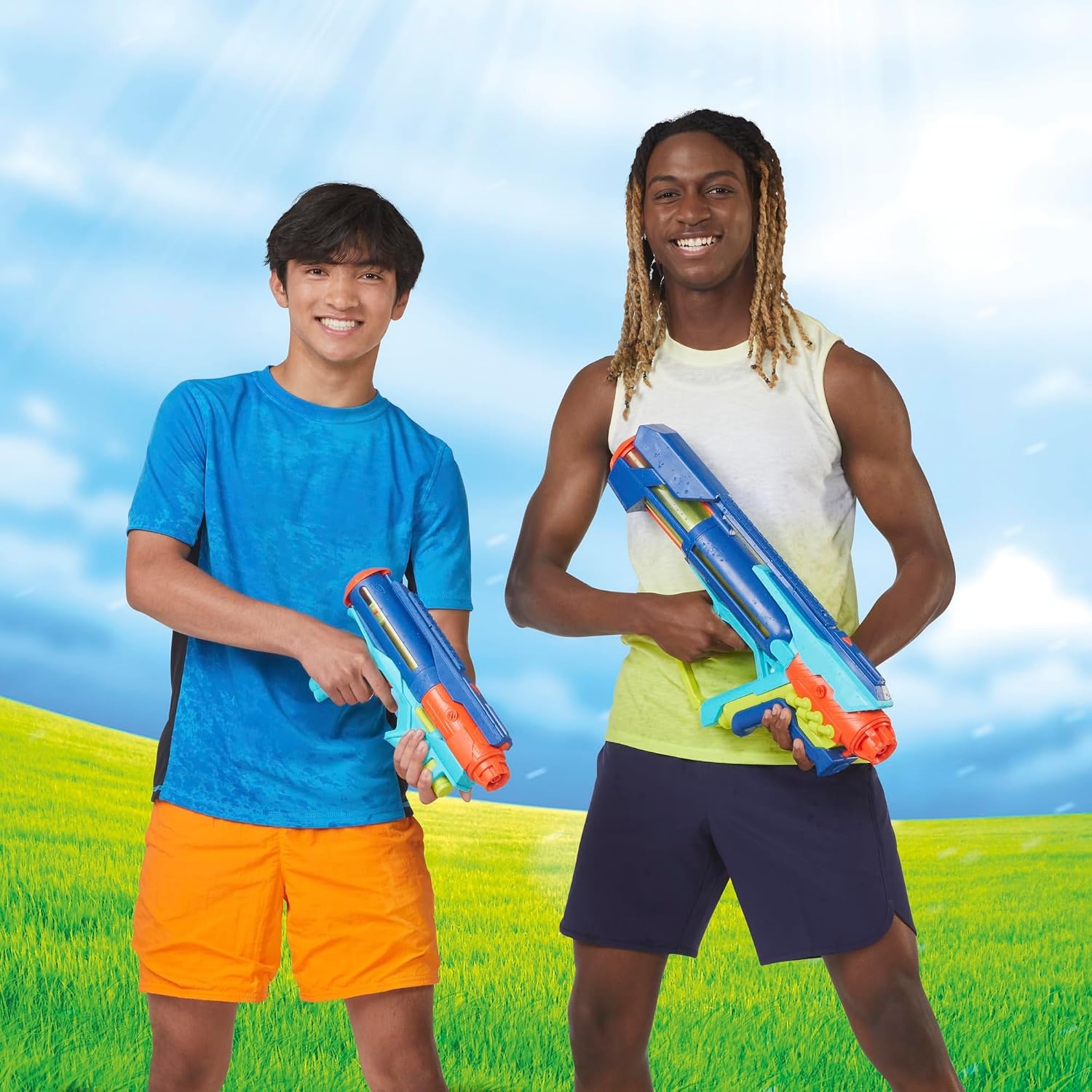 image:imageNerf Super Soaker Power Drench XL Water Blaster High Performance Pressurized Blasting Easy Fill Station Water Toys Ages 8
