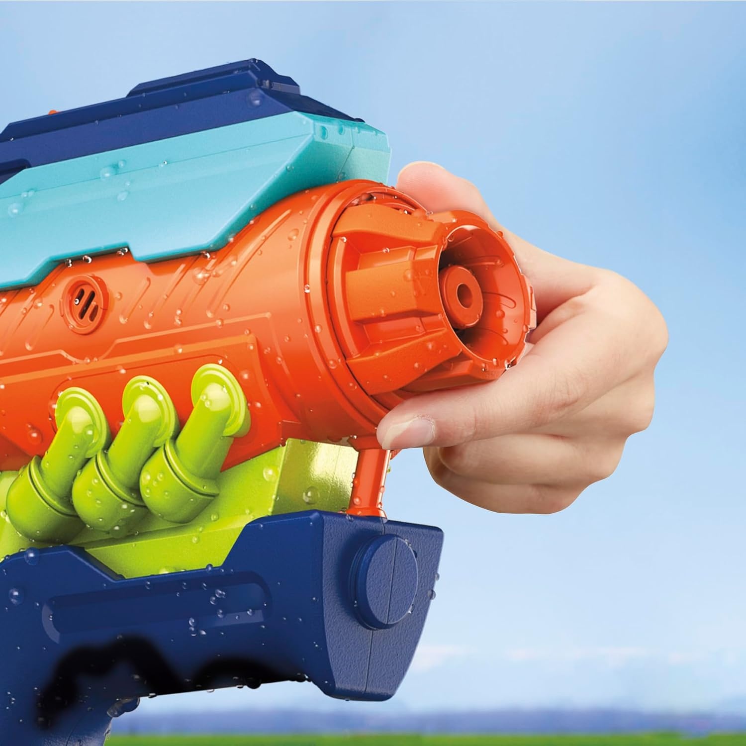 image:imageNerf Super Soaker Power Drench XL Water Blaster High Performance Pressurized Blasting Easy Fill Station Water Toys Ages 8