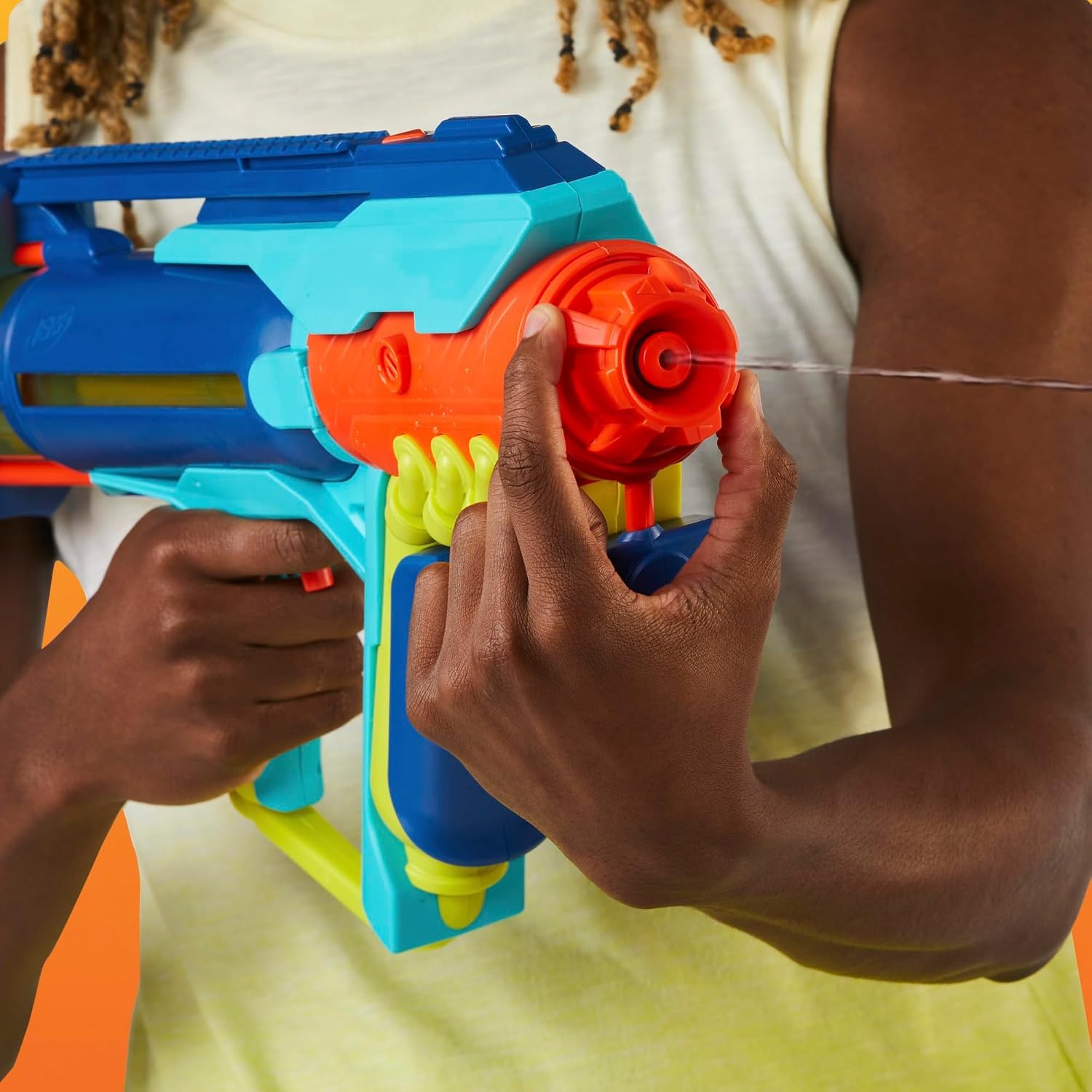 image:imageNerf Super Soaker Power Drench XL Water Blaster High Performance Pressurized Blasting Easy Fill Station Water Toys Ages 8